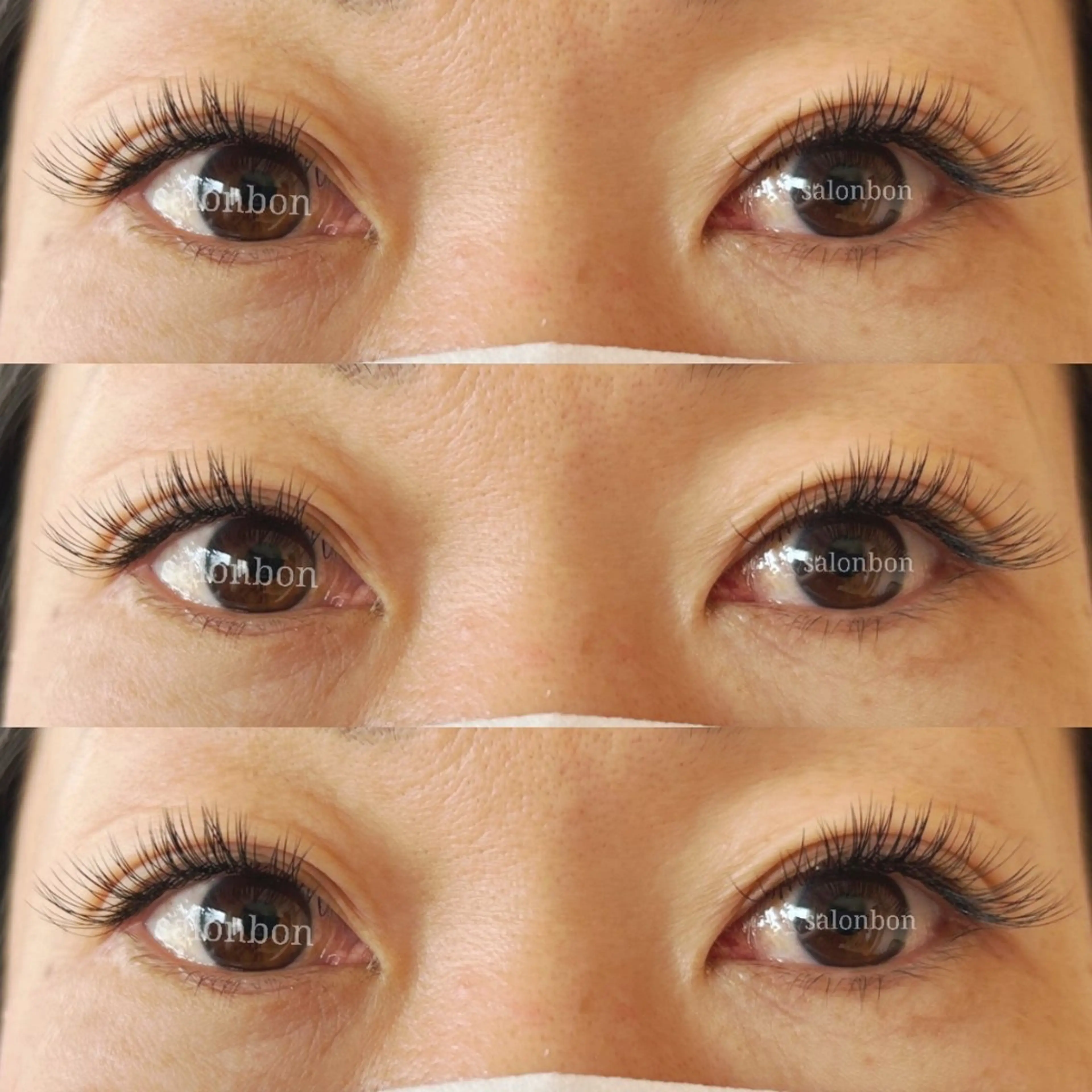 マツエク・マツパ フラットラッシュ 目尻長め eyelash salon BON所属・salonBON サロンボンのマツエク・マツパデザイン