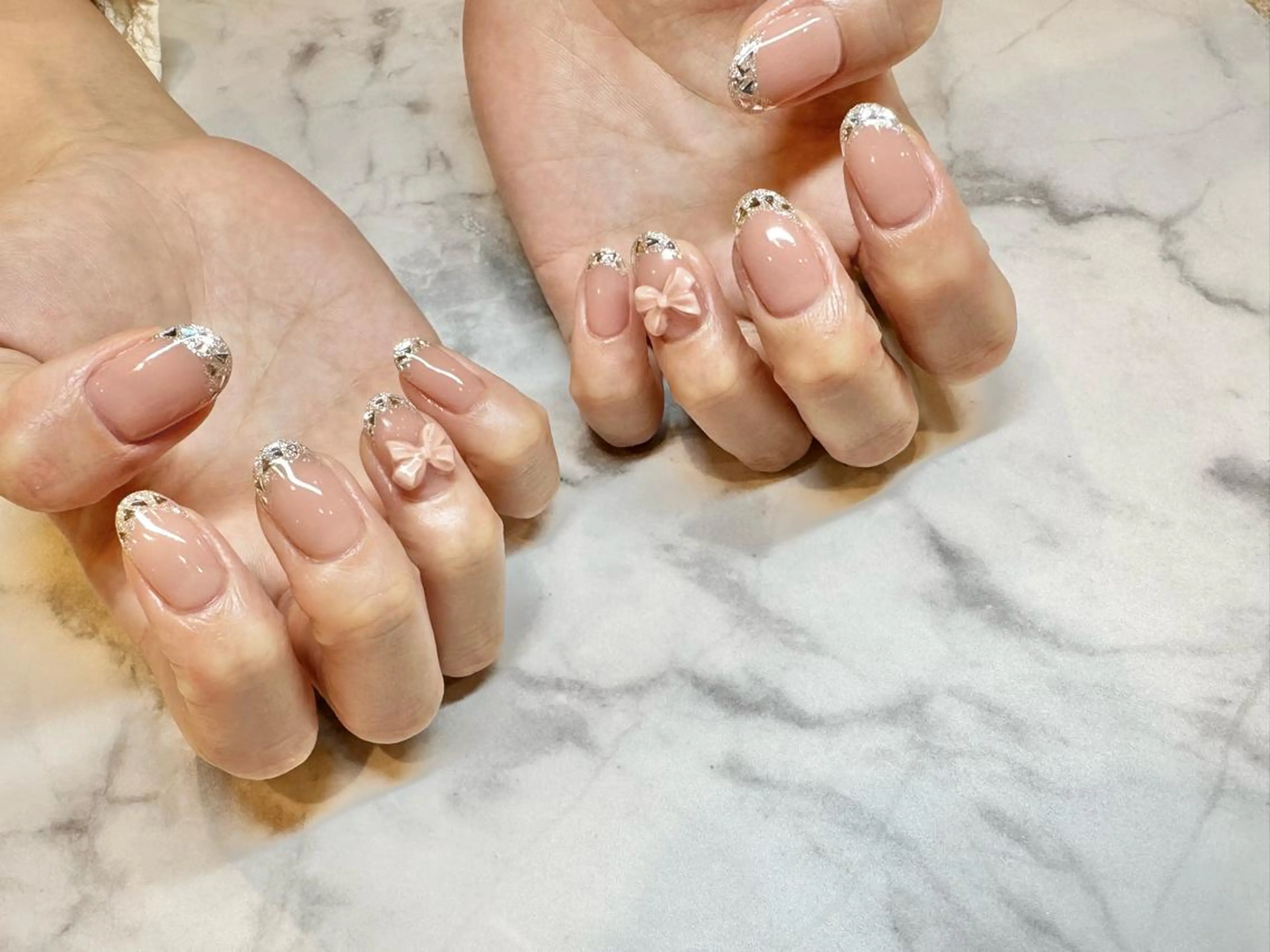 ネイル スカルプネイル ハンドネイル 痛ネイル🩶推し活 🤍店長sagawaのネイルデザイン