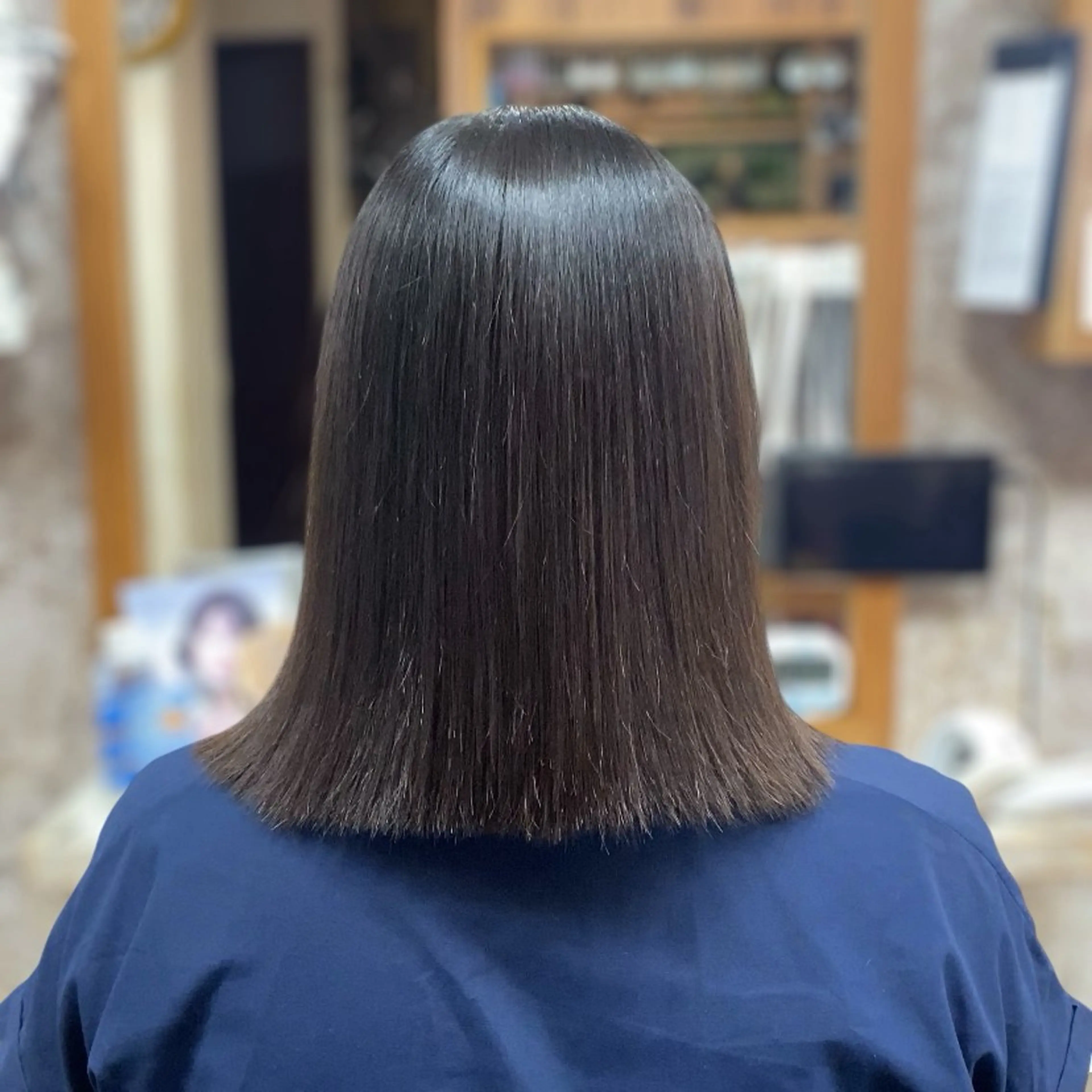 ミディアム YELLOW CORN 金沢文庫所属・【金沢文庫4分】髪質 改善/縮毛矯正アラタのヘアスタイル