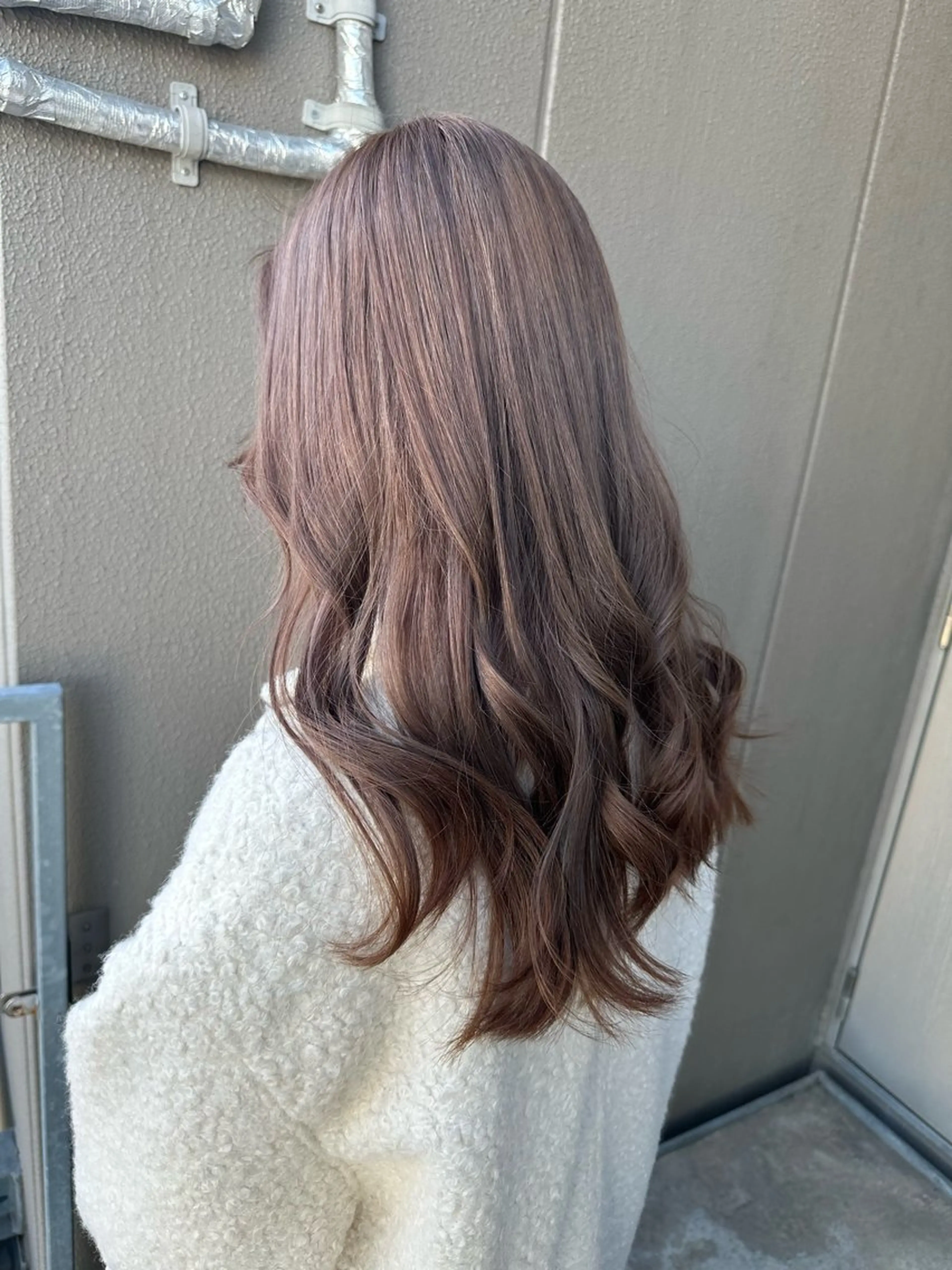 ロング カラー ヘアカラー トリートメント iroha/大阪梅田 /ニュアンスカラーのヘアスタイル