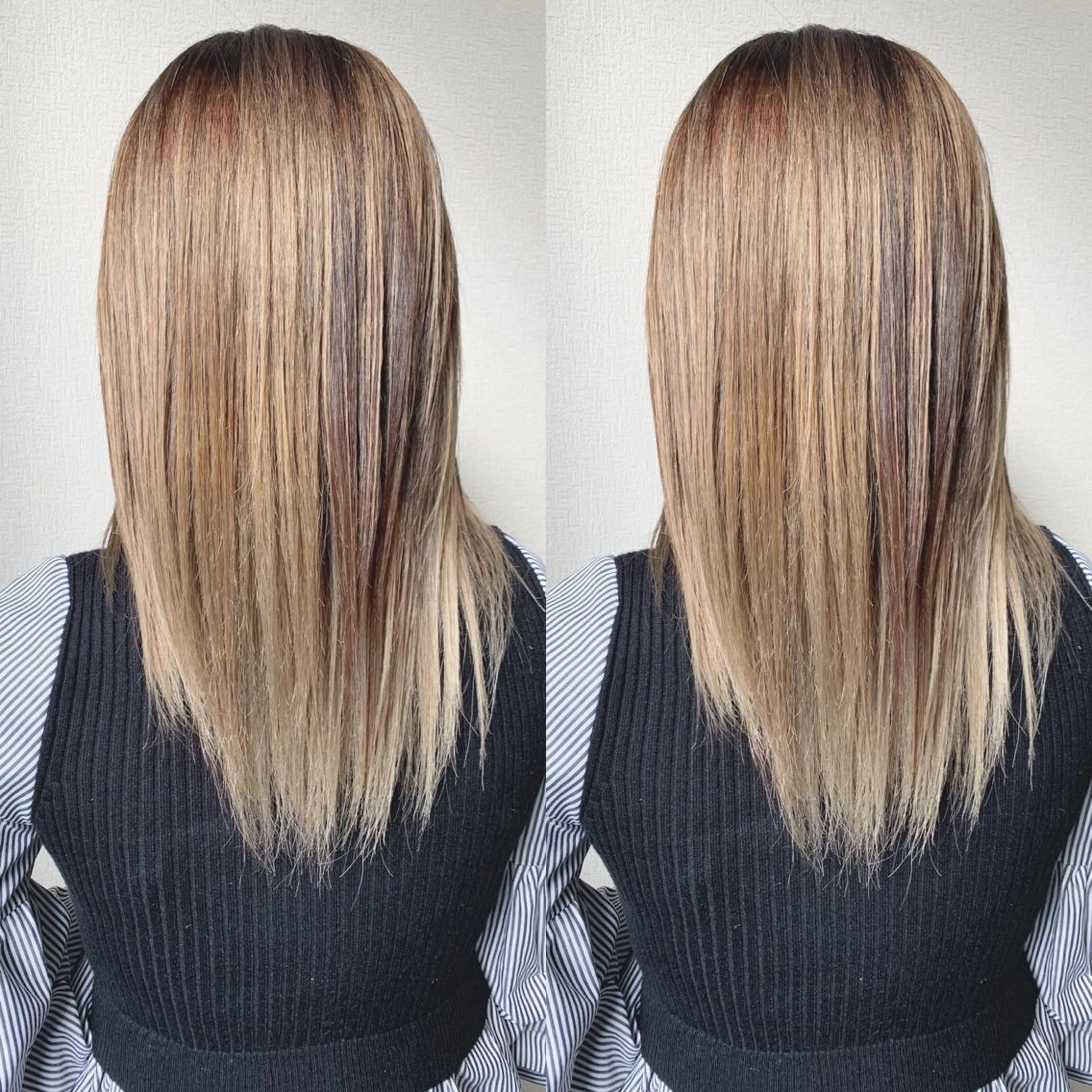 ロング 髪質改善 カット ヘアカラー 縮毛矯正 トリートメント H (エイチ) 烏丸御池店のヘアスタイル