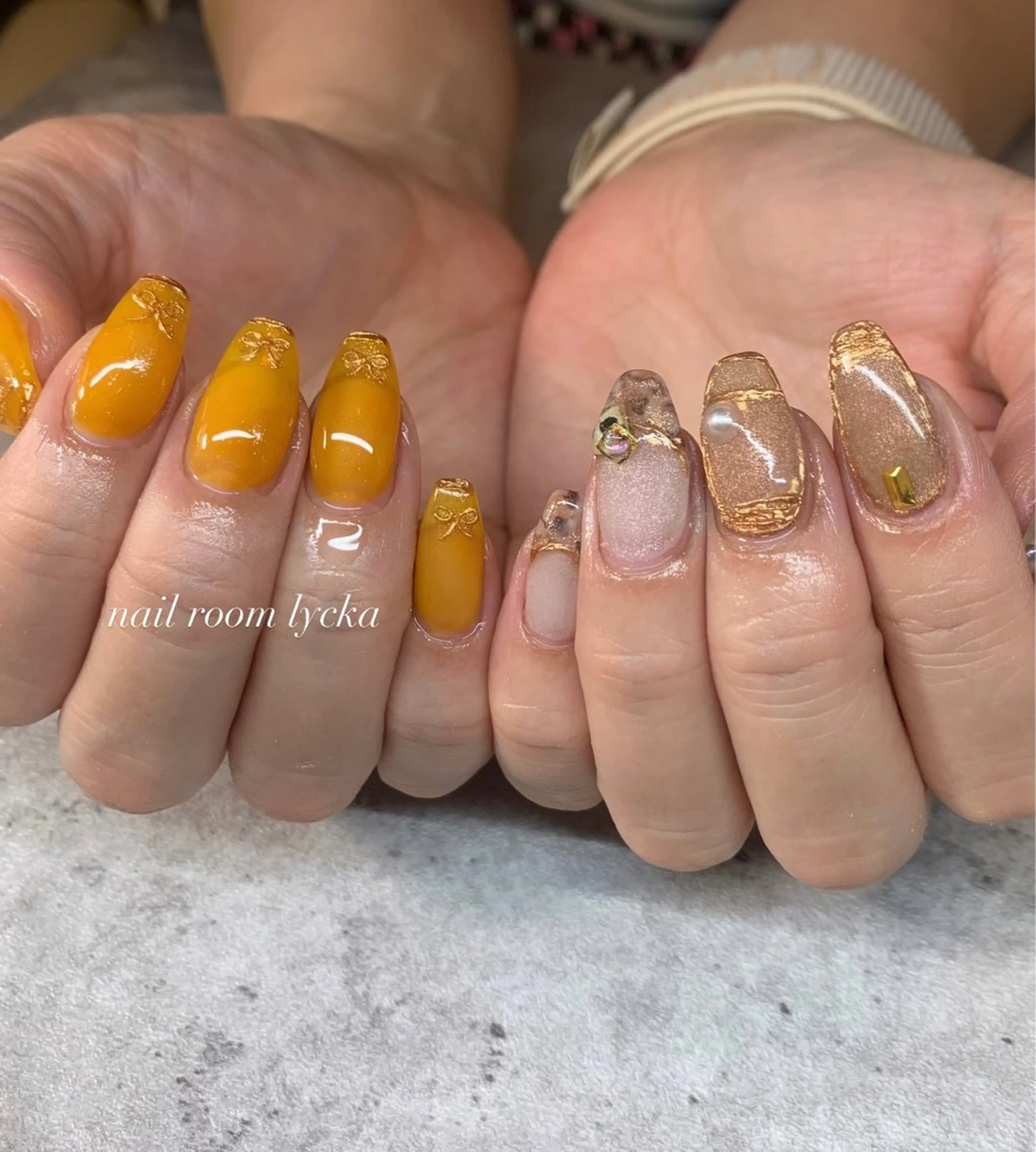 ネイル ﾈｲﾙﾙｰﾑﾘｯｶ 𝐦𝐚𝐲𝐮のネイルデザイン