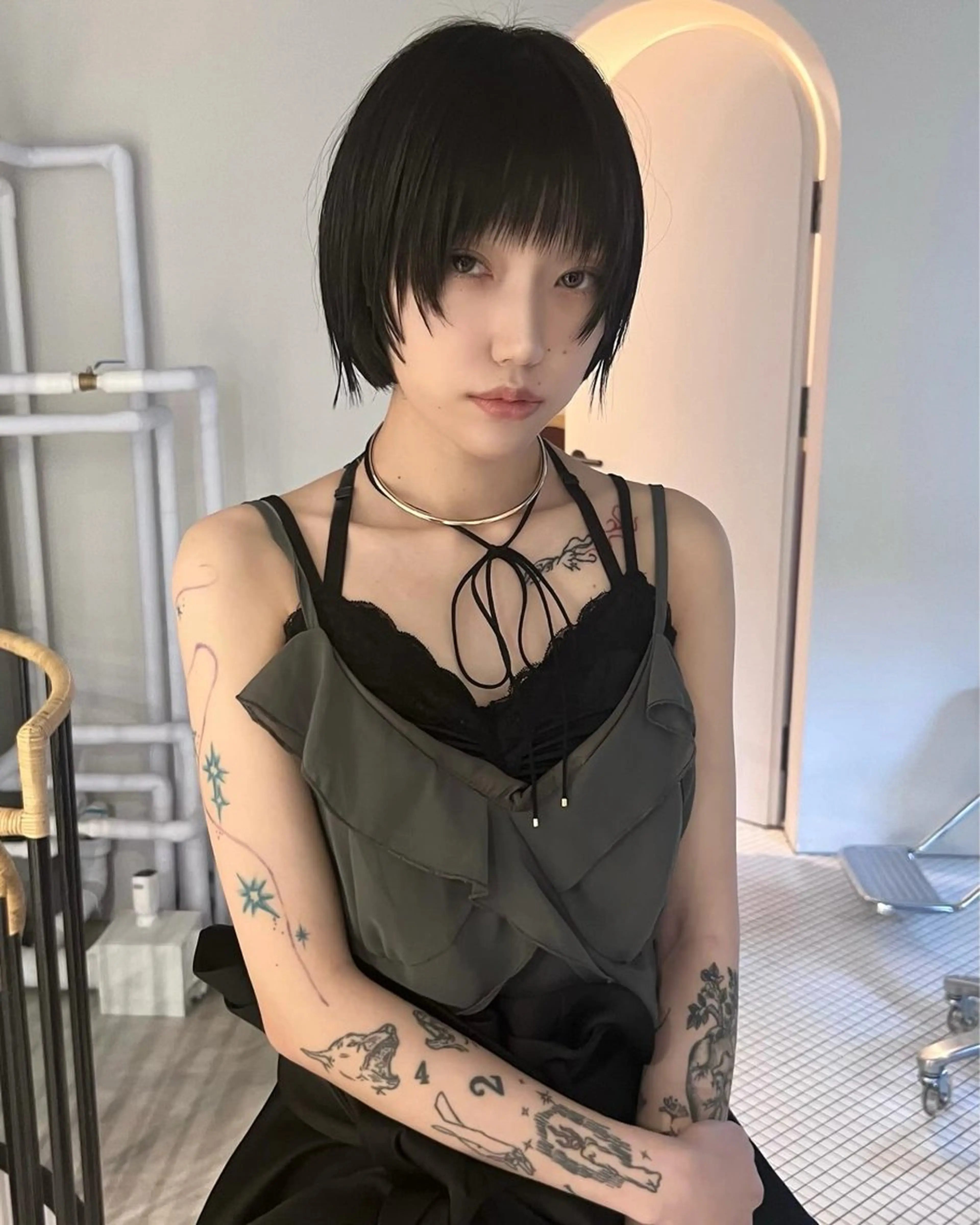 ショート ショートボブ ボブ ショートヘア 丹治 一輝ボブ/ショートのヘアスタイル