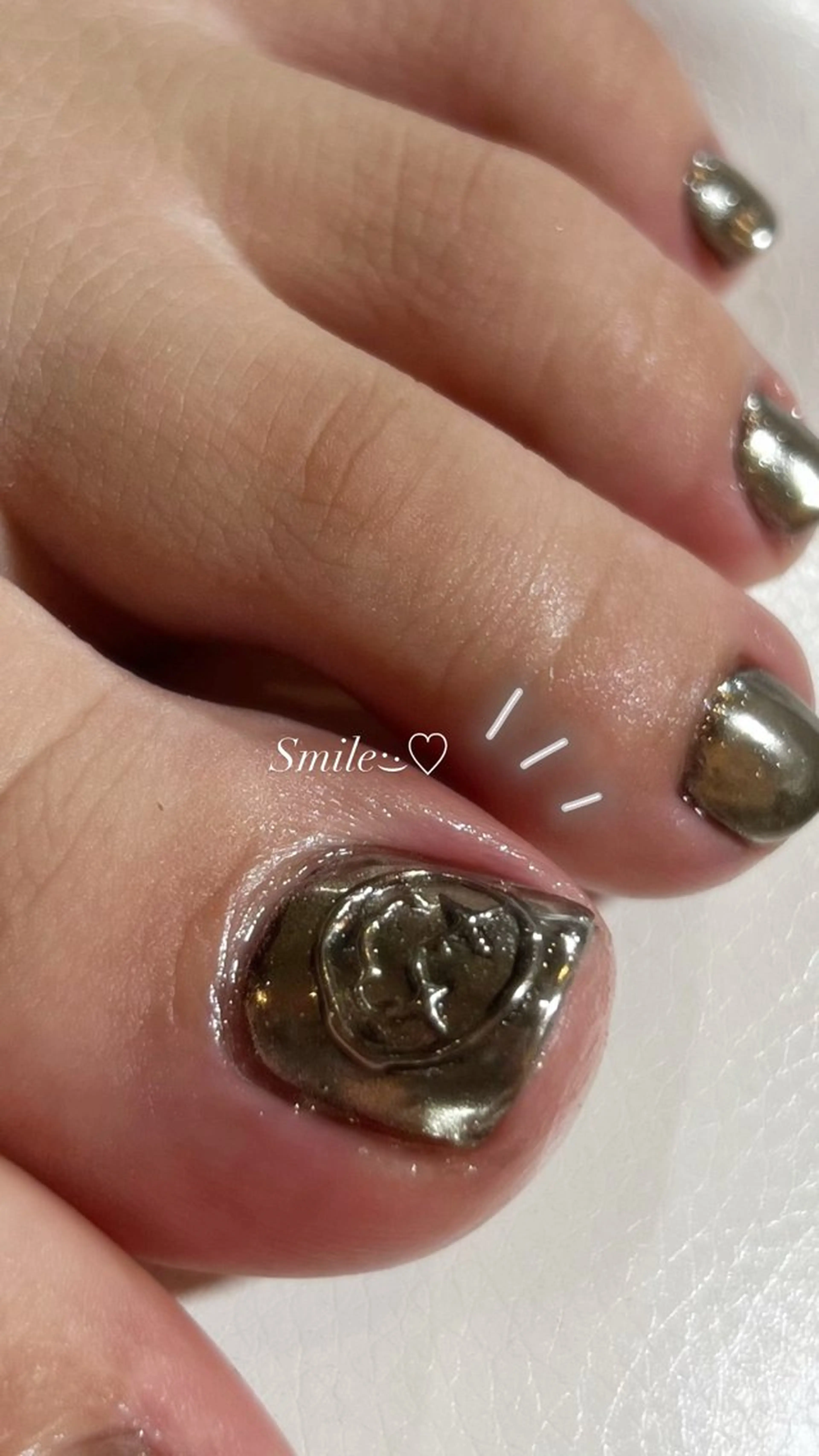 ネイル フットネイル ウエチ ノリカ🐸のネイルデザイン