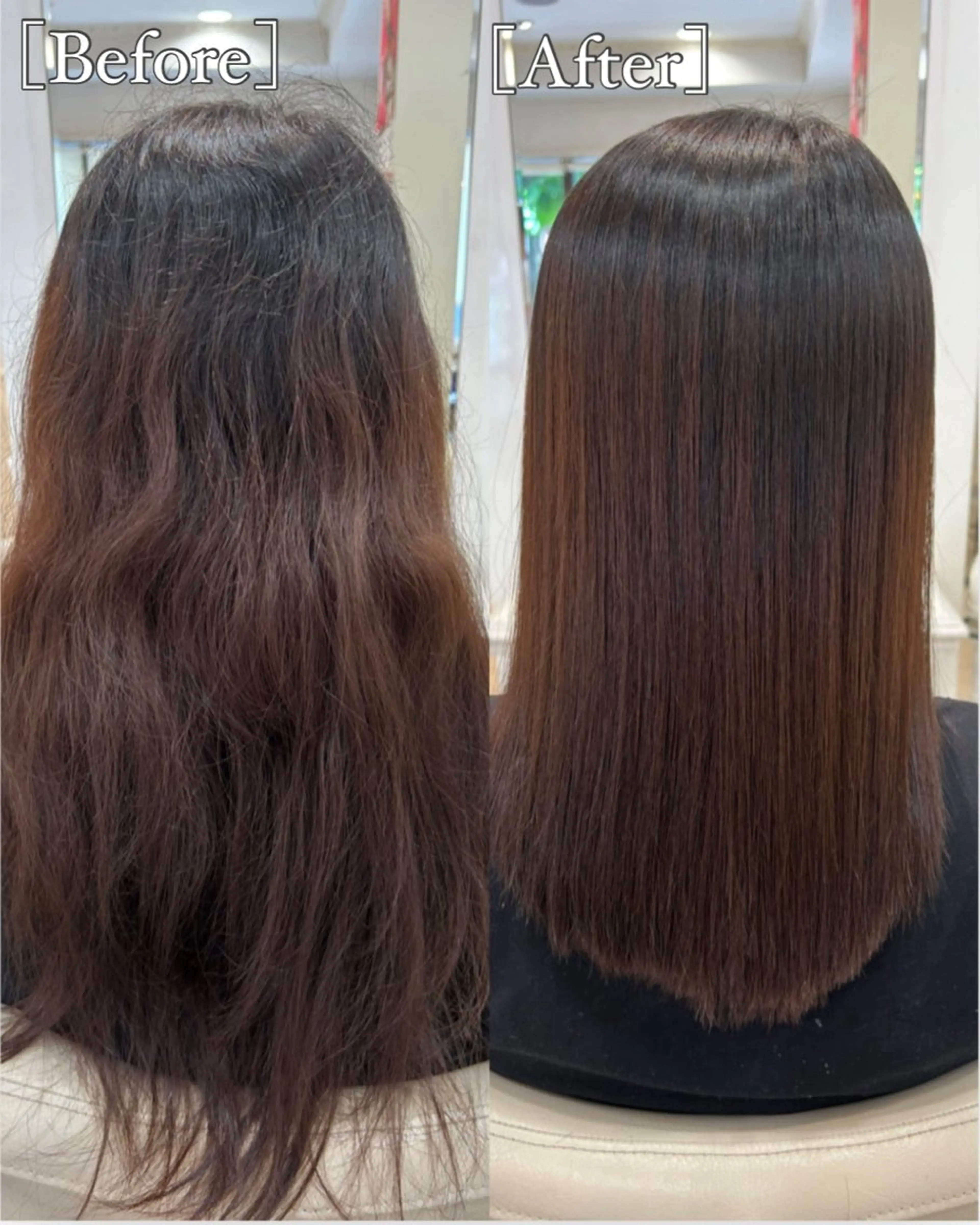 セミロング 縮毛矯正 カット 縮毛矯正 トリートメント 高橋 佑のヘアスタイル