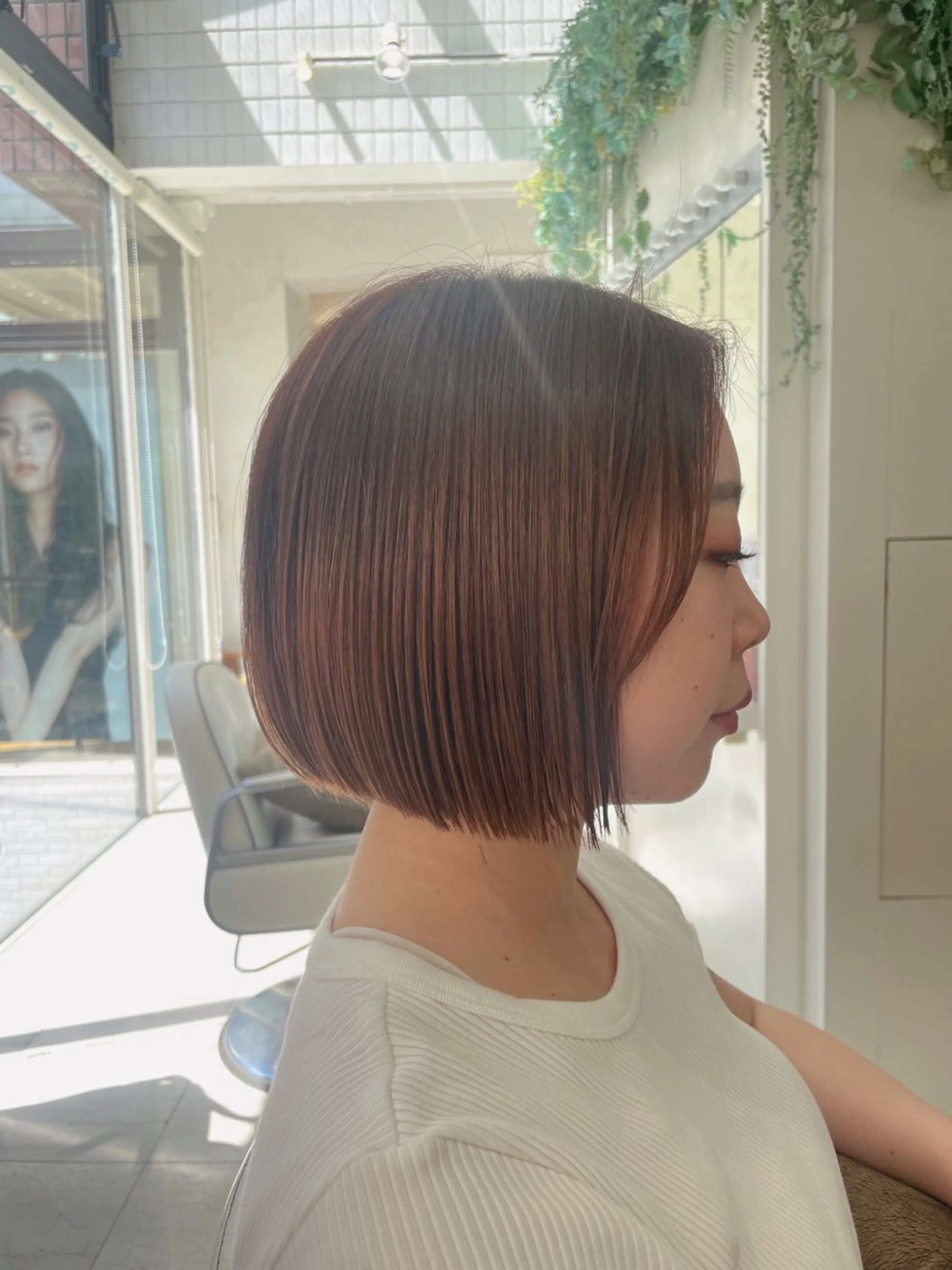 ショート ボブ 青木 あおいのヘアスタイル