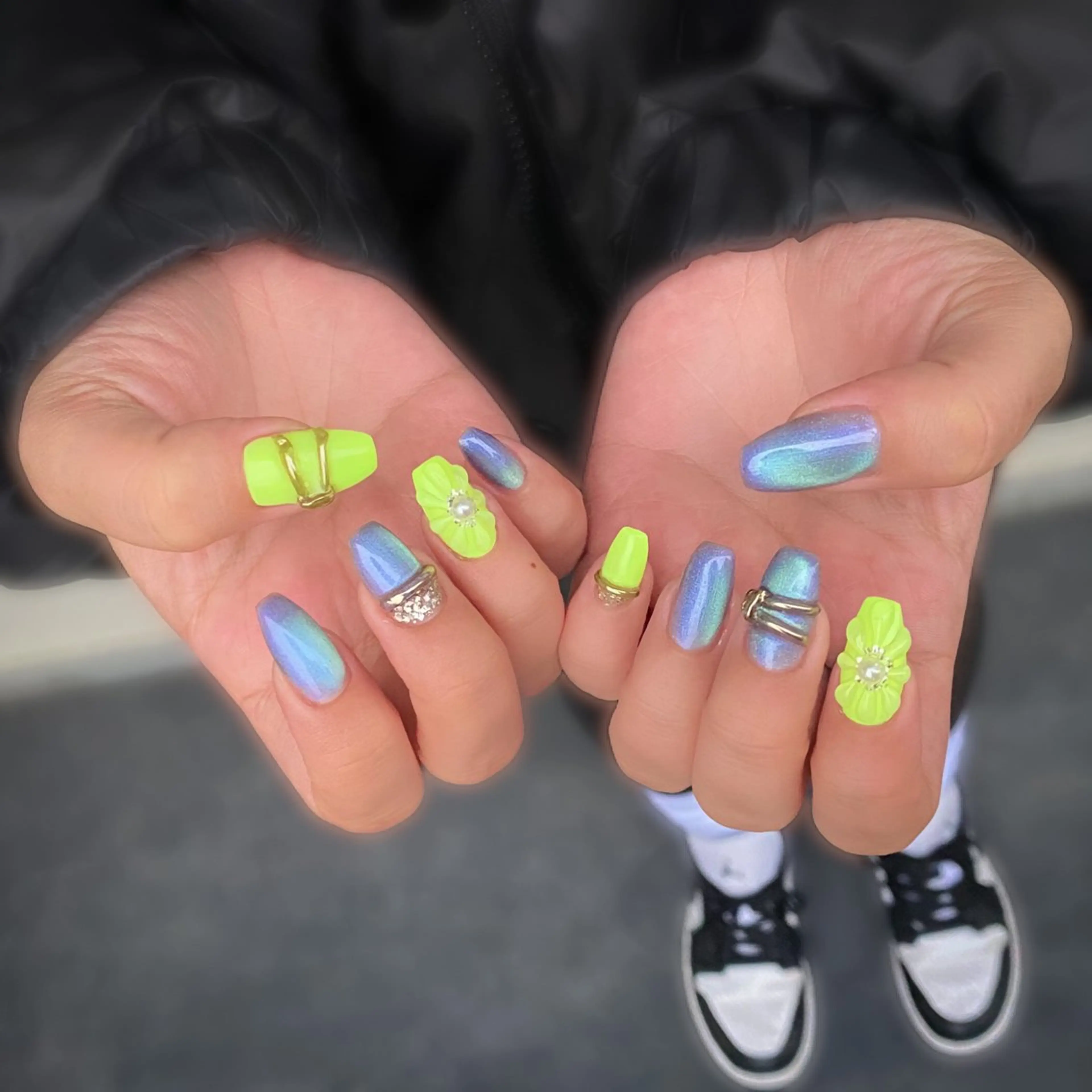 ネイル ぷっくりネイル ハンドネイル &.nail/ ニュアンス/持込み可のネイルデザイン
