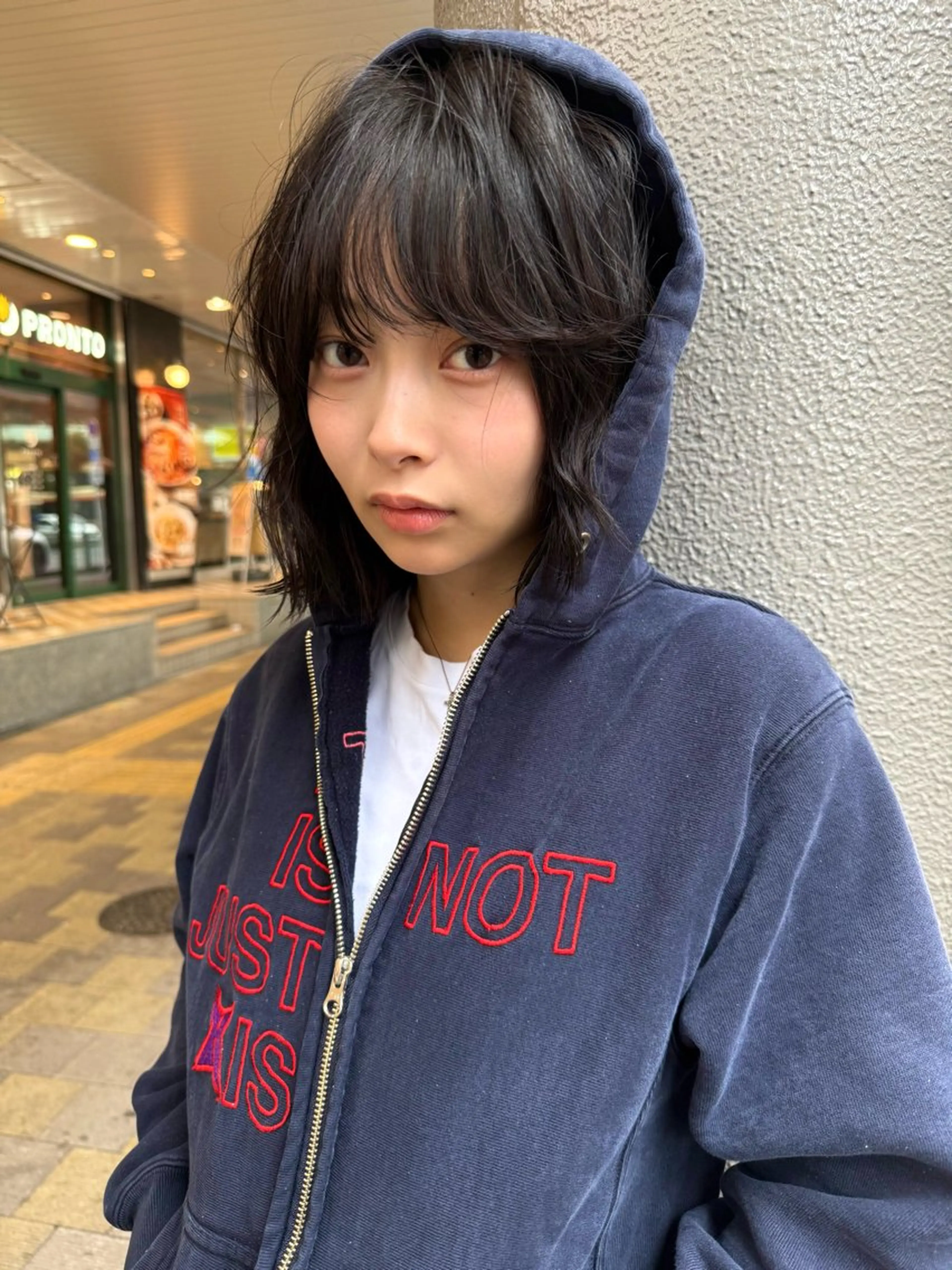 ミディアム カット レイヤー/ボブ/ パーマ/Rikuのヘアスタイル