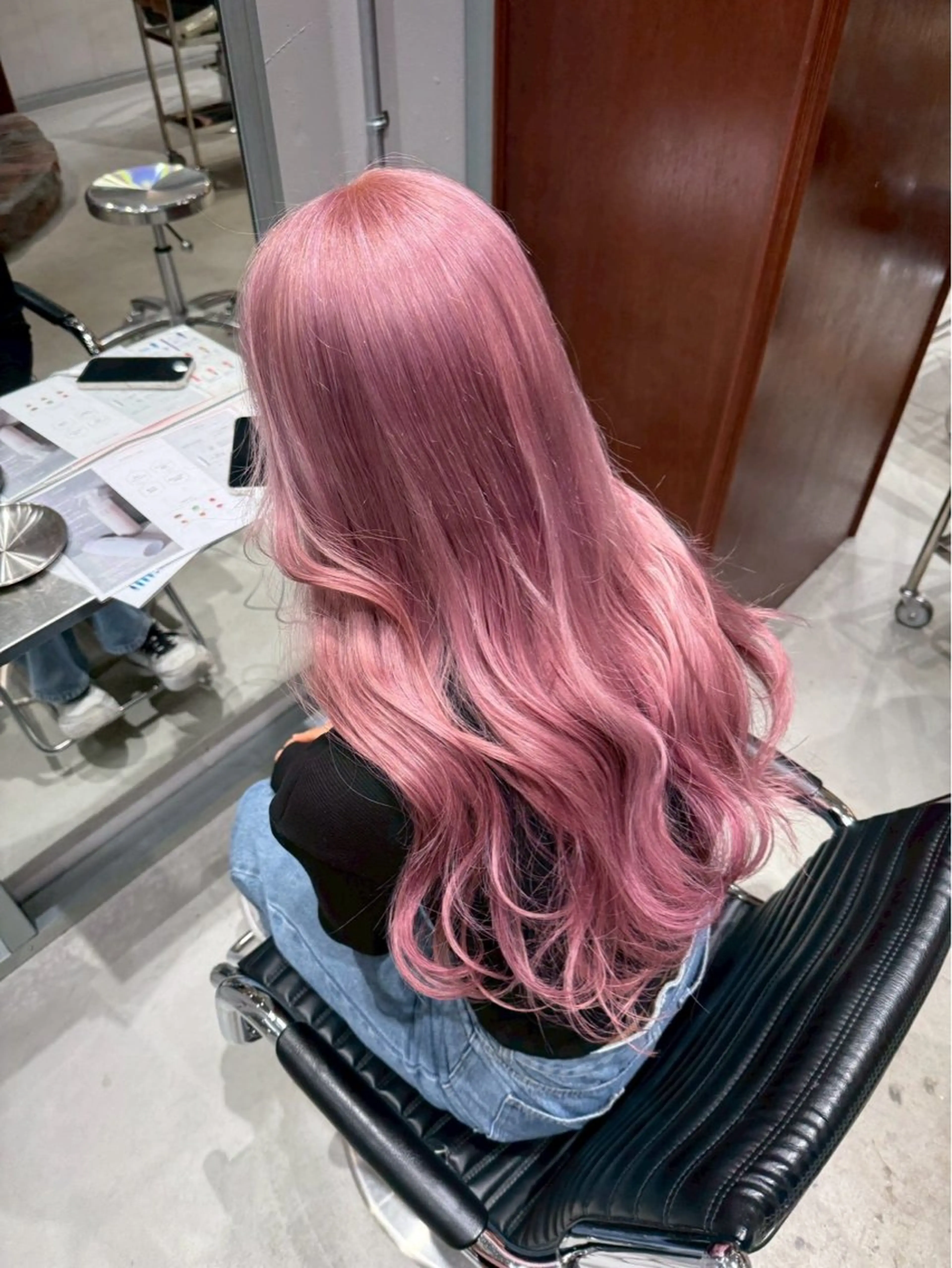 ロング カラー ヘアカラー Iris hina🎀のヘアスタイル