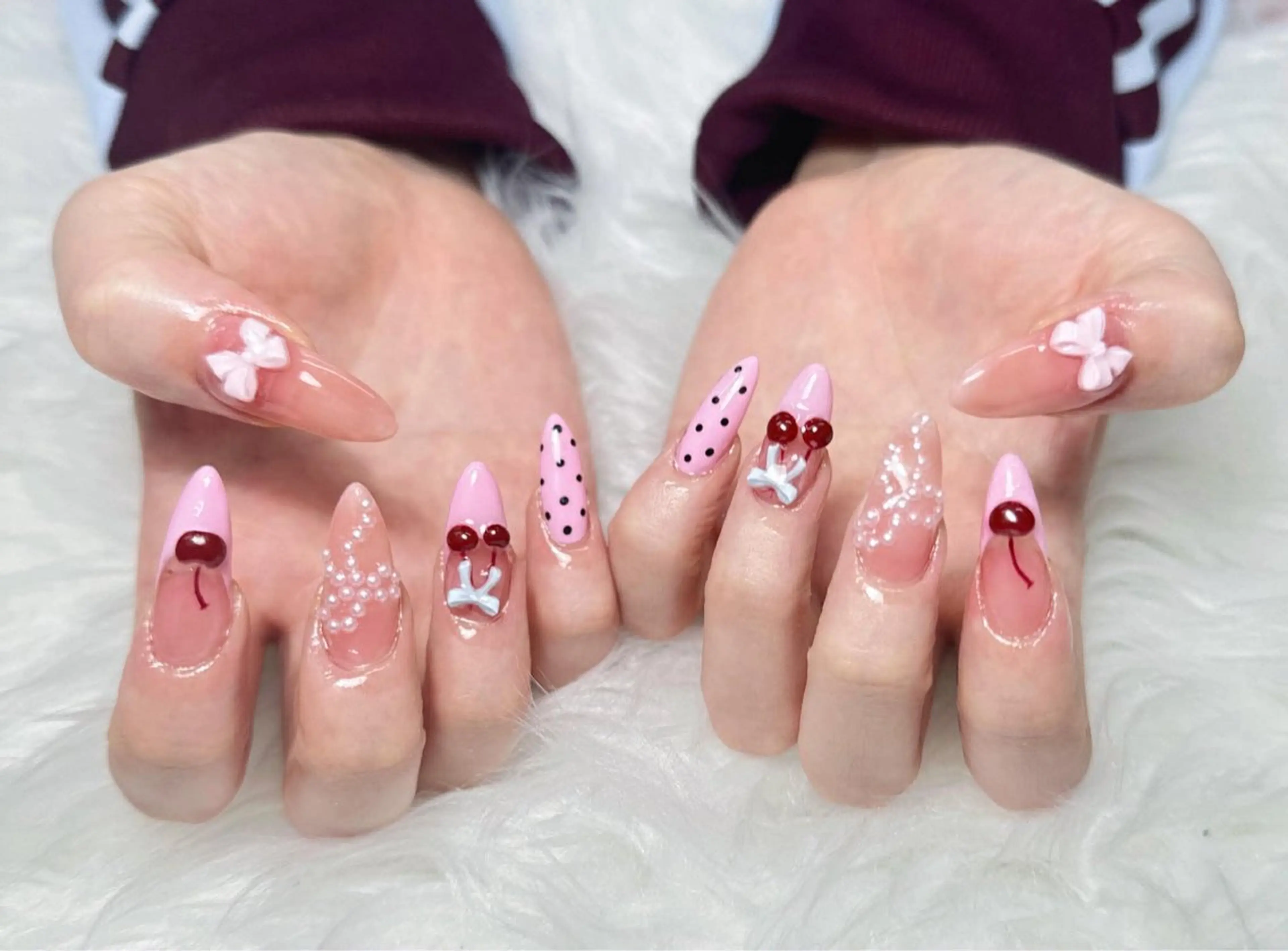 ネイル AURA NAIL 上前津のネイルデザイン