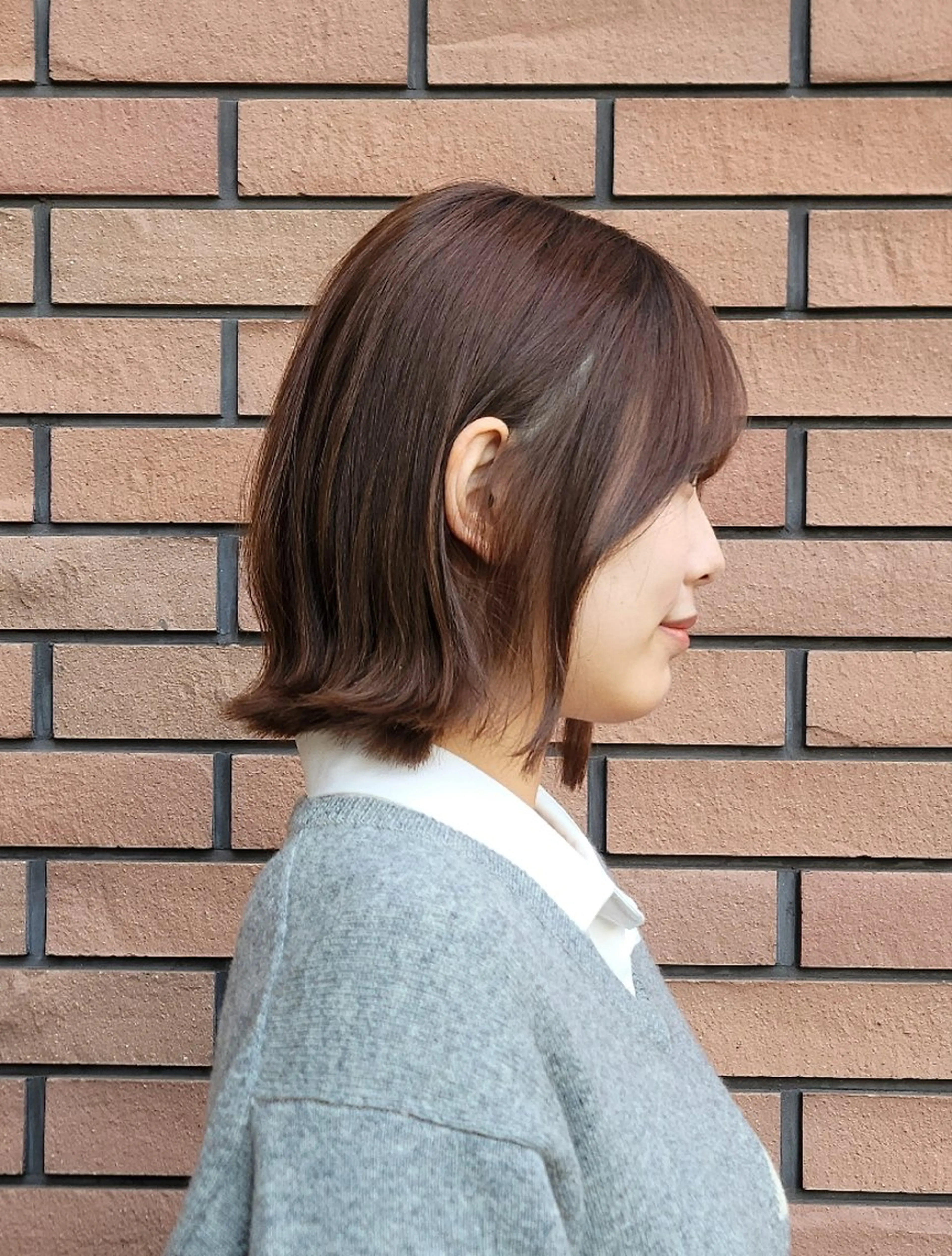 ショート 切りっぱなしボブ ショートボブ ボブ ショートヘア 高口    雅のヘアスタイル