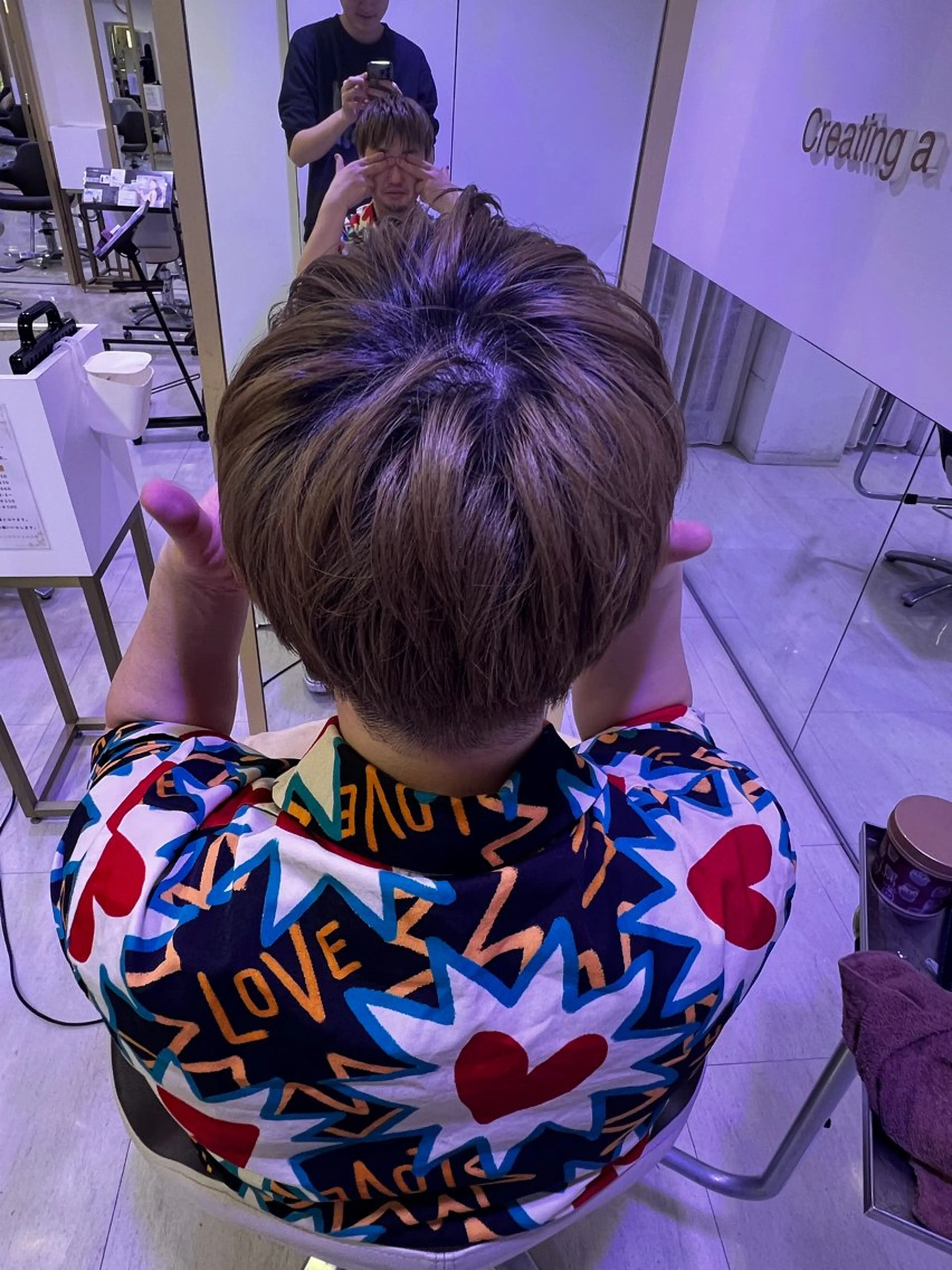 メンズ 秋山 空澄のヘアスタイル