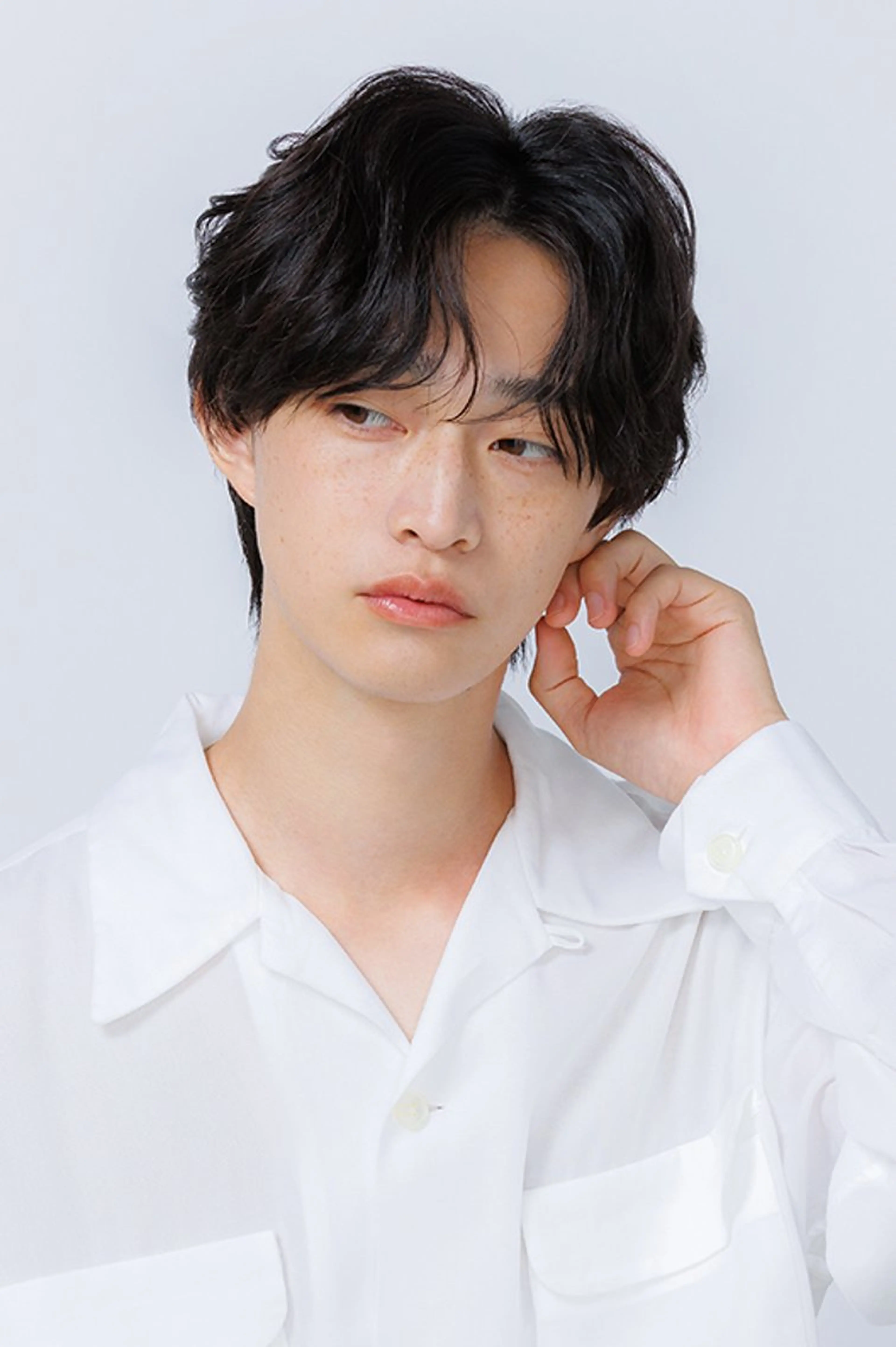 メンズ カット パーマ 似合わせカット unix 藤田 学のヘアスタイル