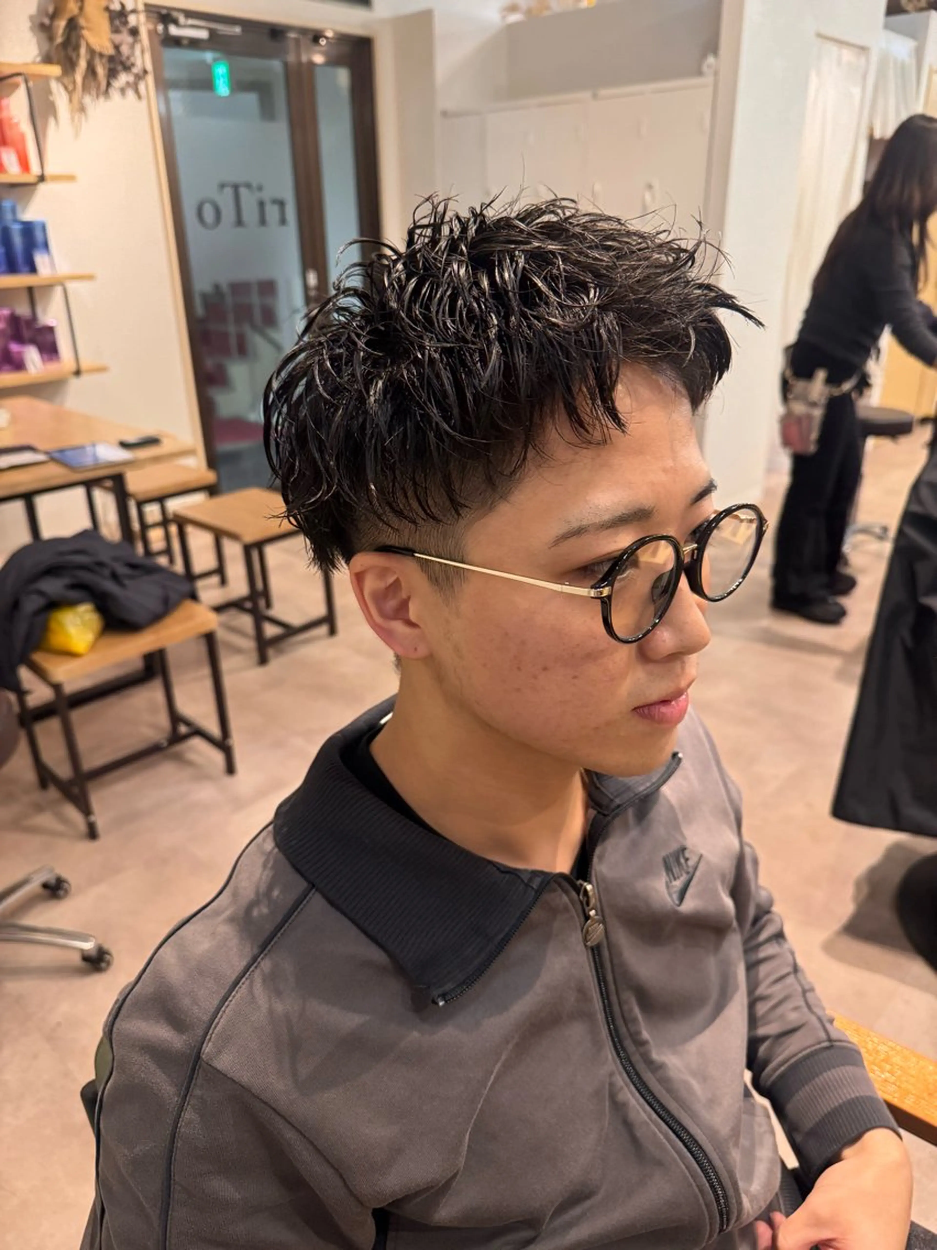 パーマ メンズ AYAKA/メンズ パーマ/四条烏丸のヘアスタイル