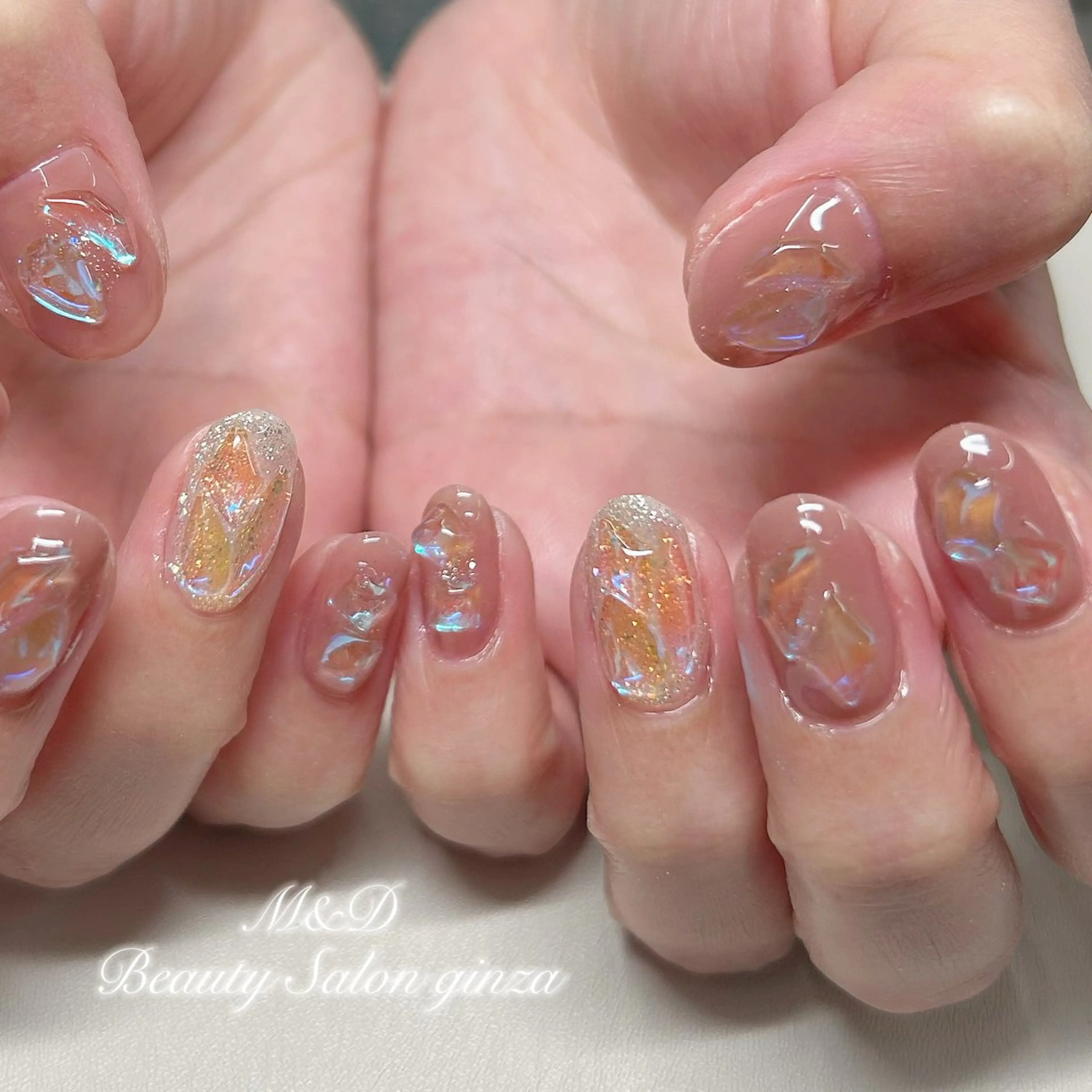 【ハンドオフあり】大人気ワンホン・韓国ネイルの写真