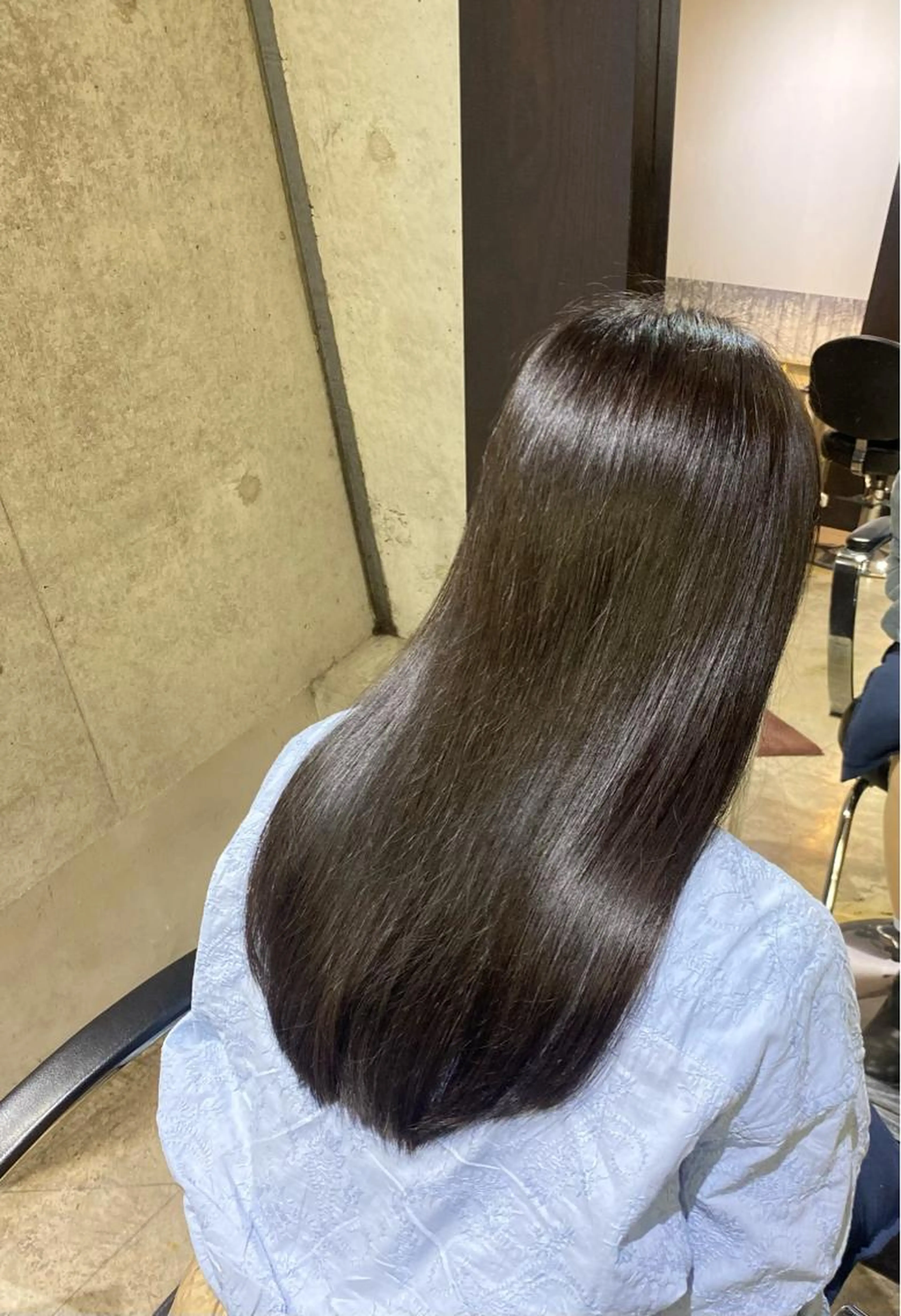 ✨1番人気✨艶髪カラー＋髪質改善超音波TR✨の写真