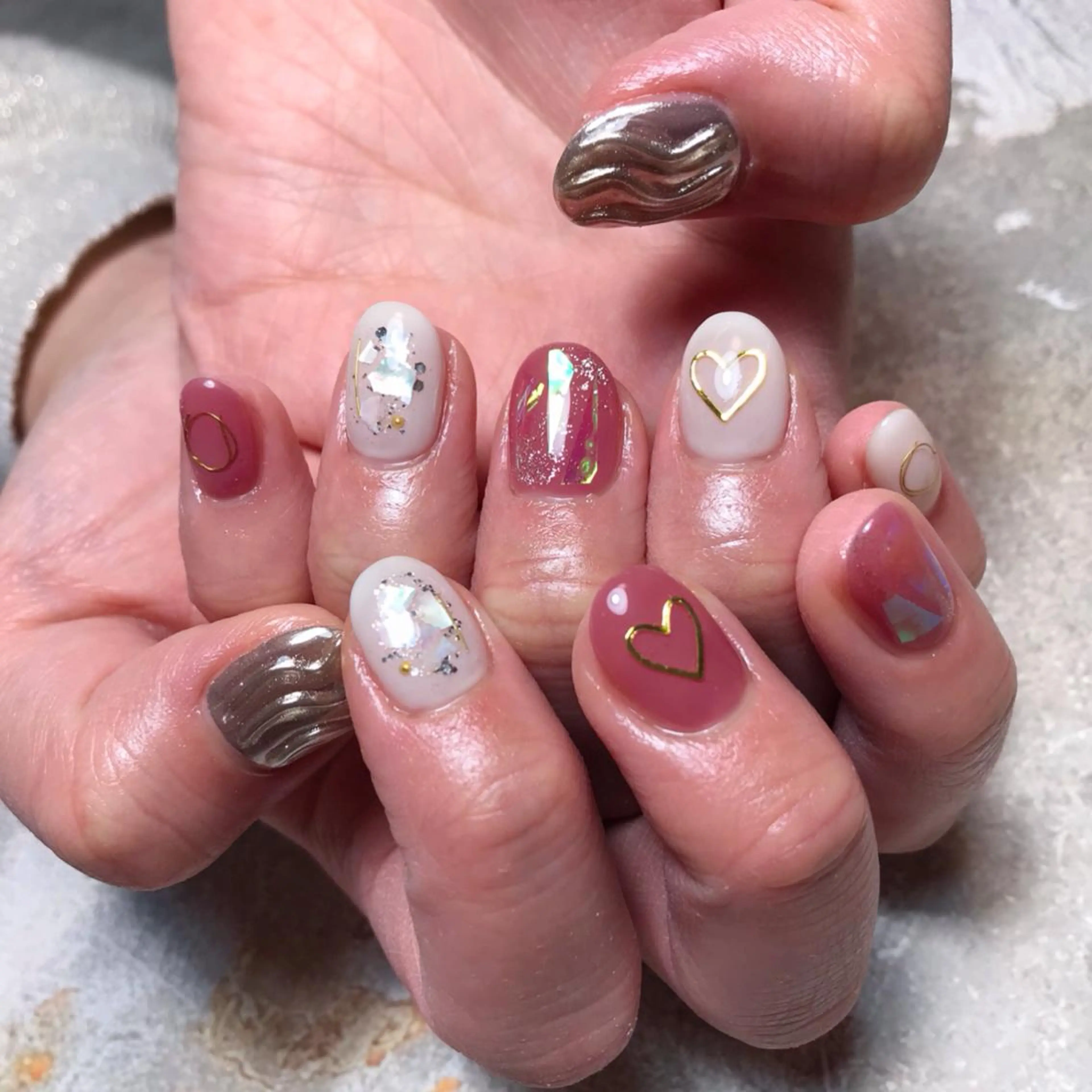 ネイル ハンドネイル 💅chainail _aiのネイルデザイン