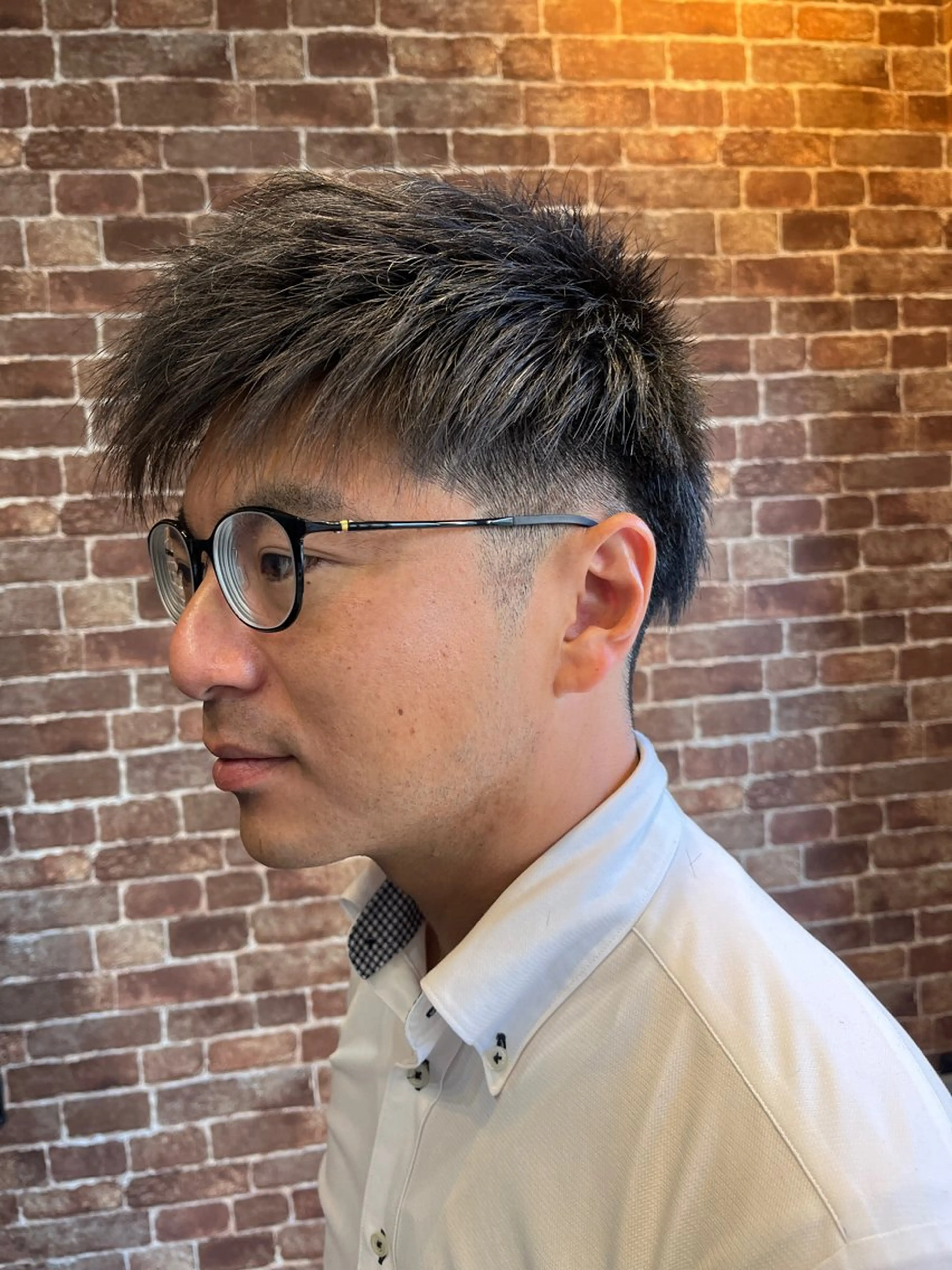 ショート メンズ 久木原 ゆりのヘアスタイル