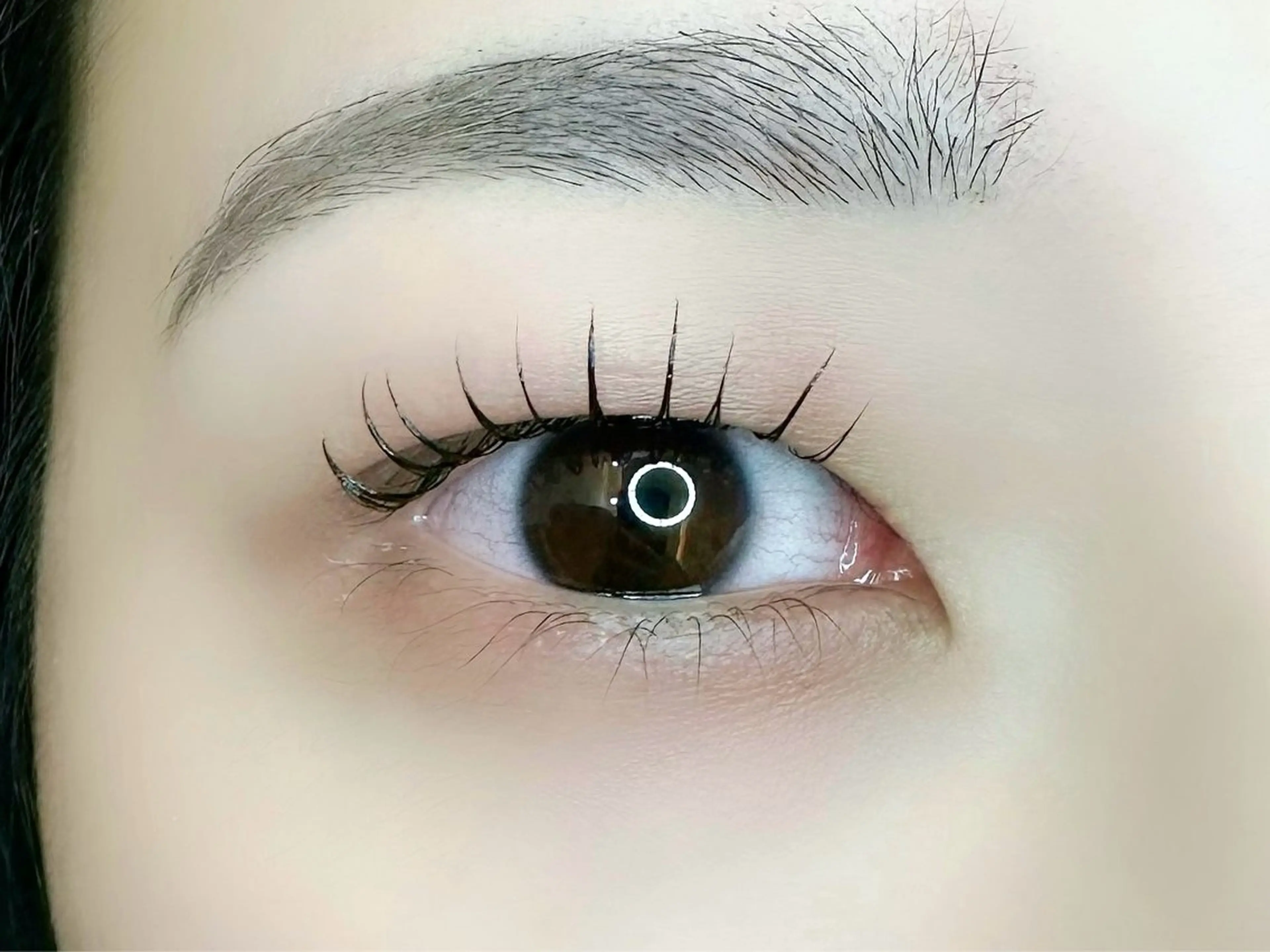 マツエク・マツパ 一重×まつ毛パーマ マツパ OPS hair ミクのマツエク・マツパデザイン