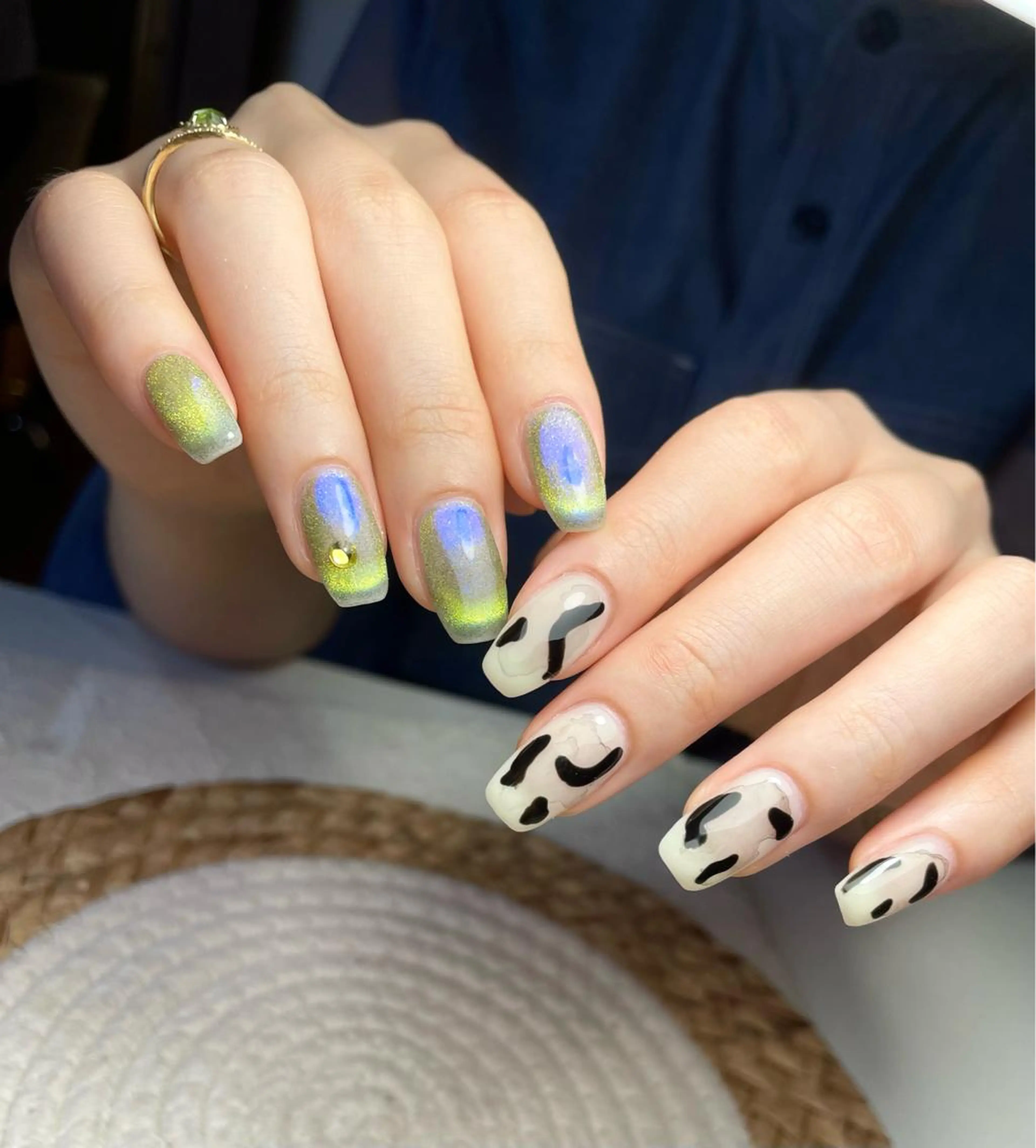 ネイル ハンドネイル M🌷nail 長さだし専門店のネイルデザイン