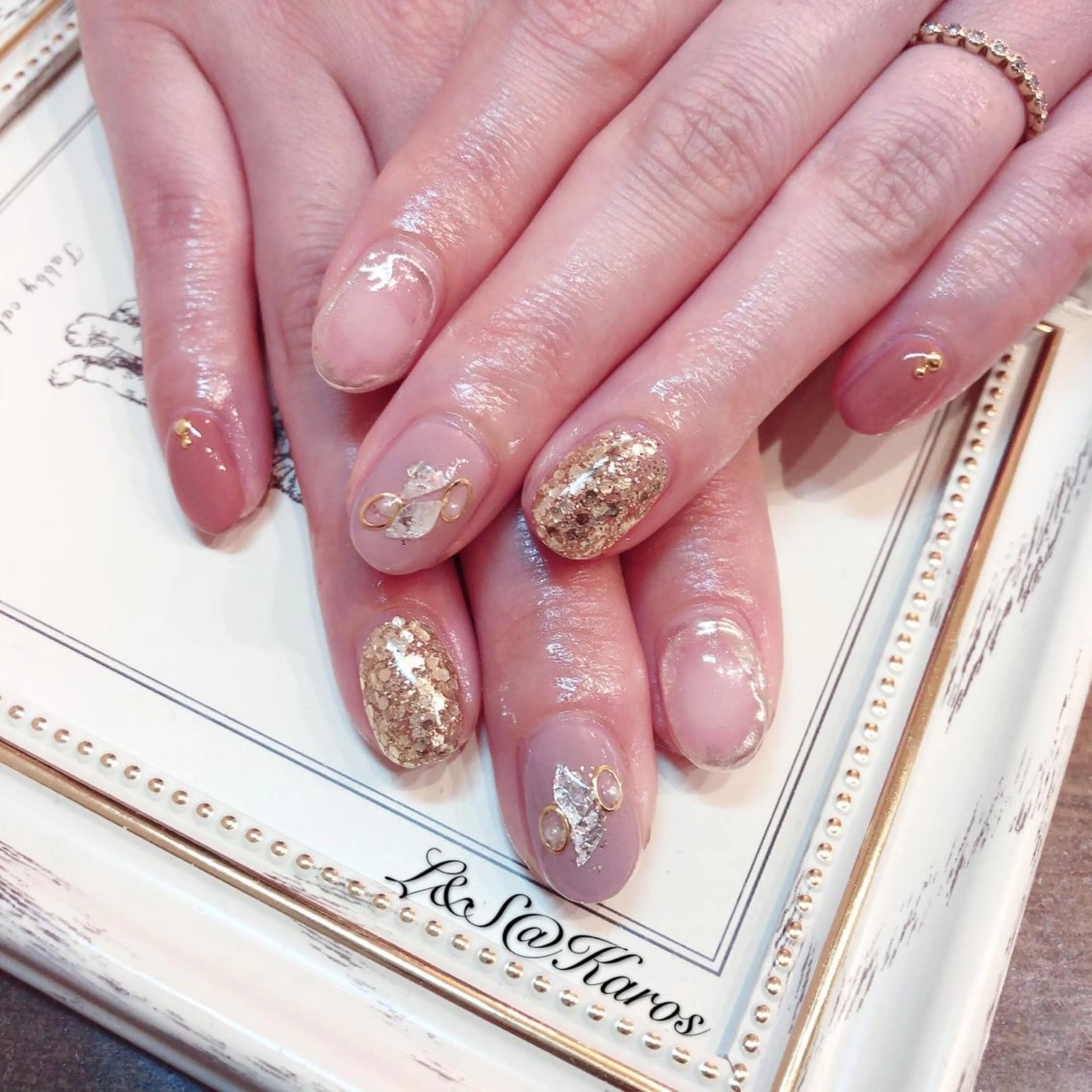 ネイル ハンドネイル L&S@ Karosのネイルデザイン