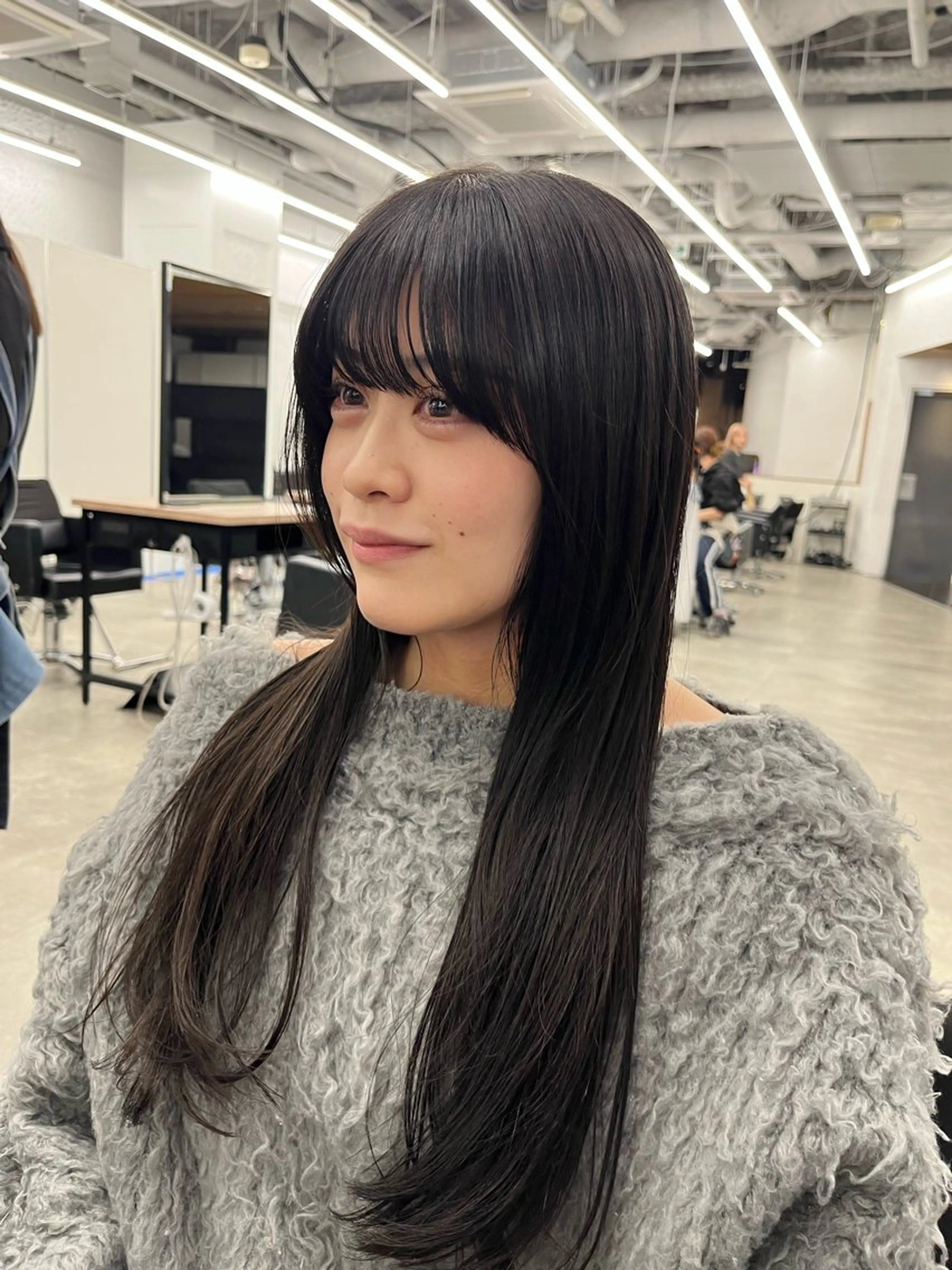 ロング ヘアカラー トリートメント 髪質改善/艶髪特化 /透明感✨️こうめいのその他イメージ