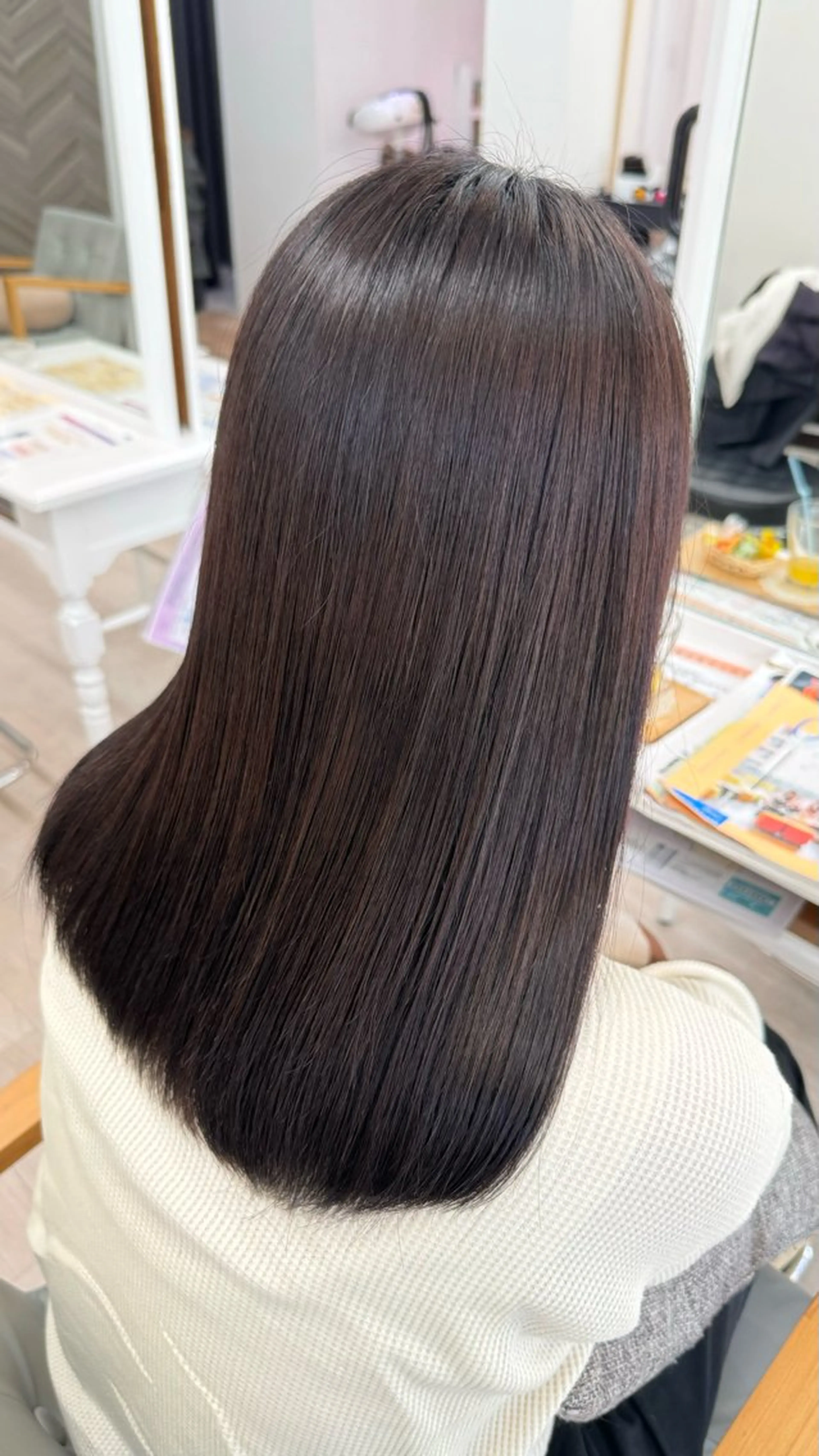 ロング カラー 武田 つぐみのヘアスタイル