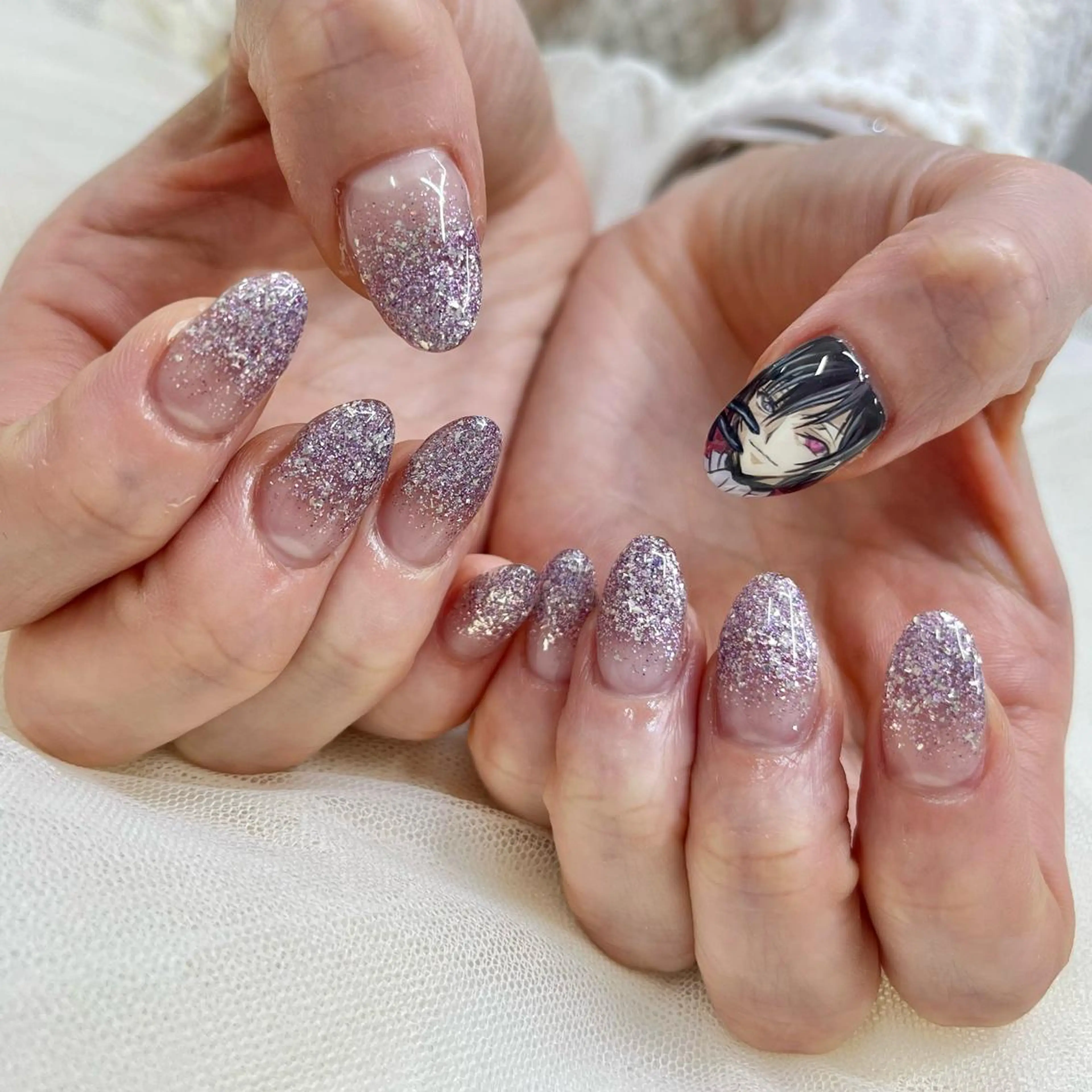 ミディアム ハンドネイル 池袋痛ネイル Nok. 渡辺のネイルデザイン