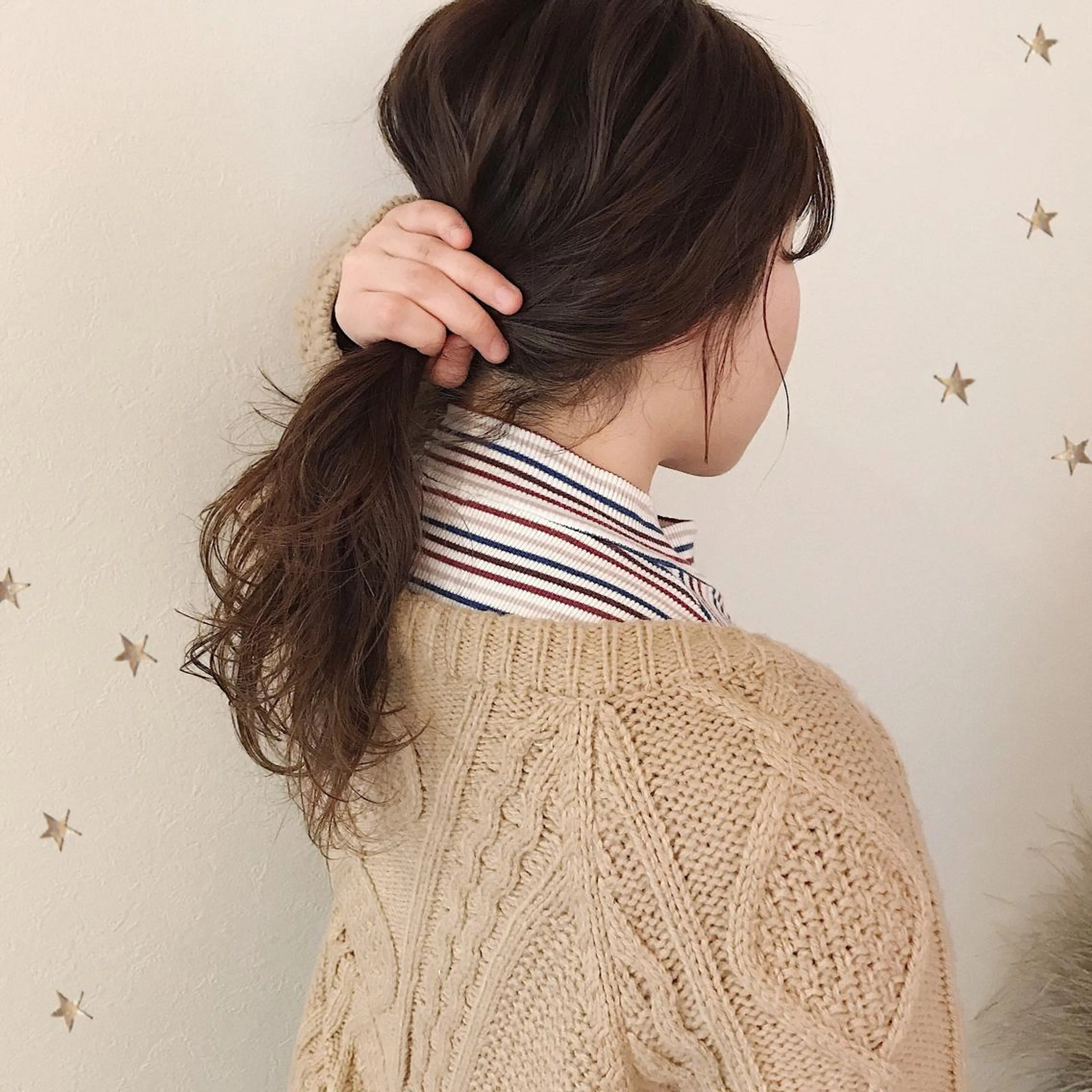 セミロング カラー 市川 千夏のヘアスタイル