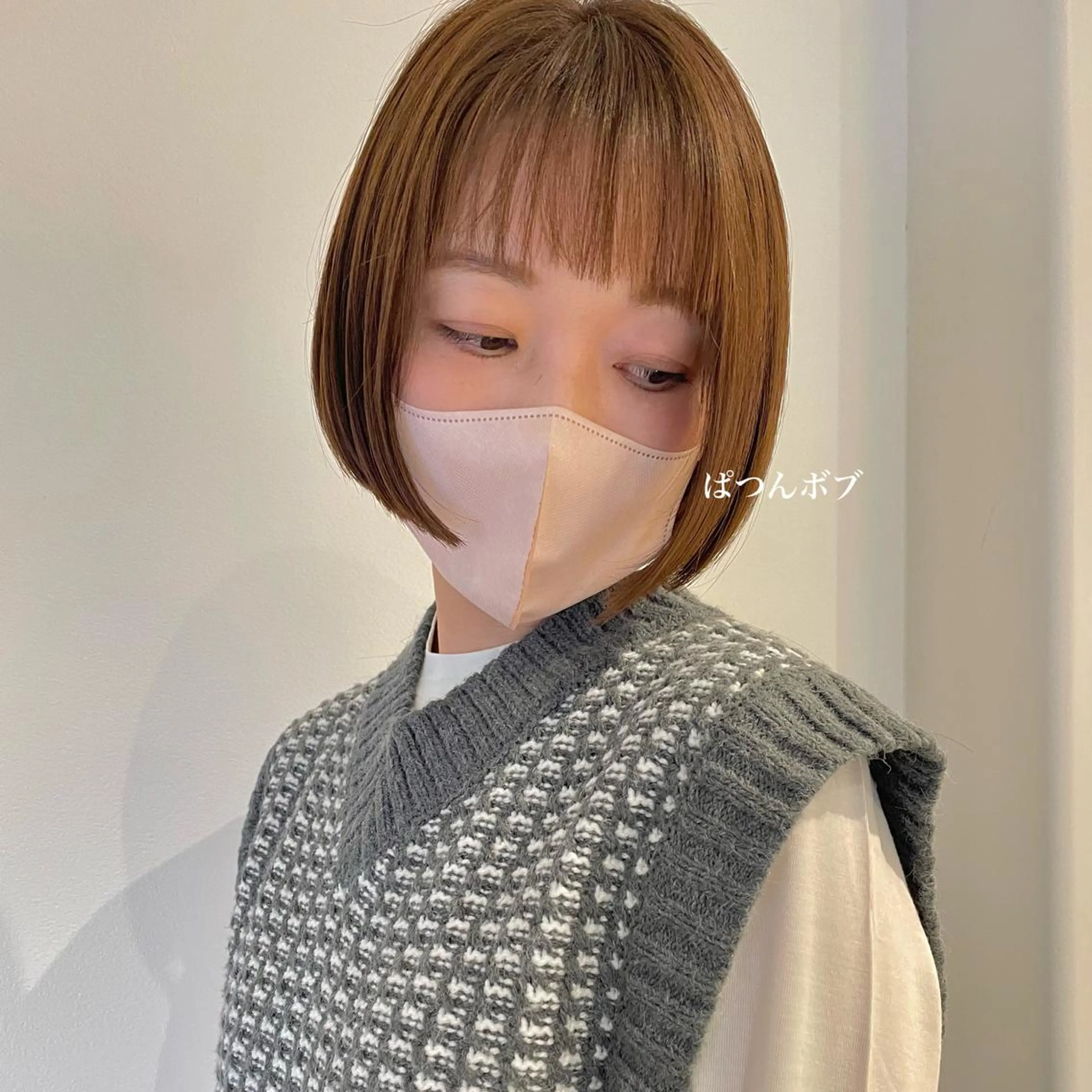 ショート カラー ボブ カット ヘアカラー トリートメント 北九州美容室 🕊️わかな✂︎のヘアスタイル