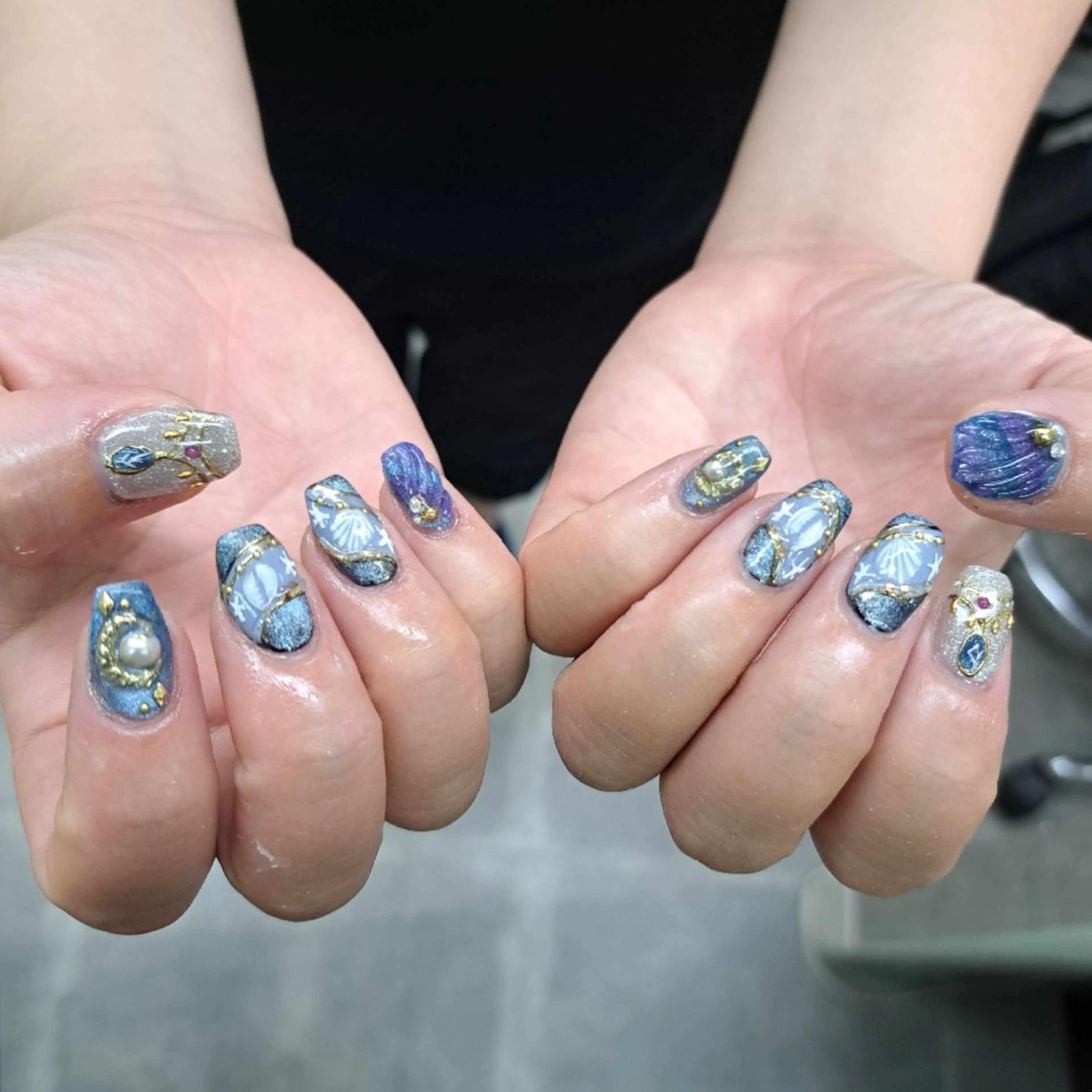 ネイル Nail mood デザイン持ち込みokのネイルデザイン