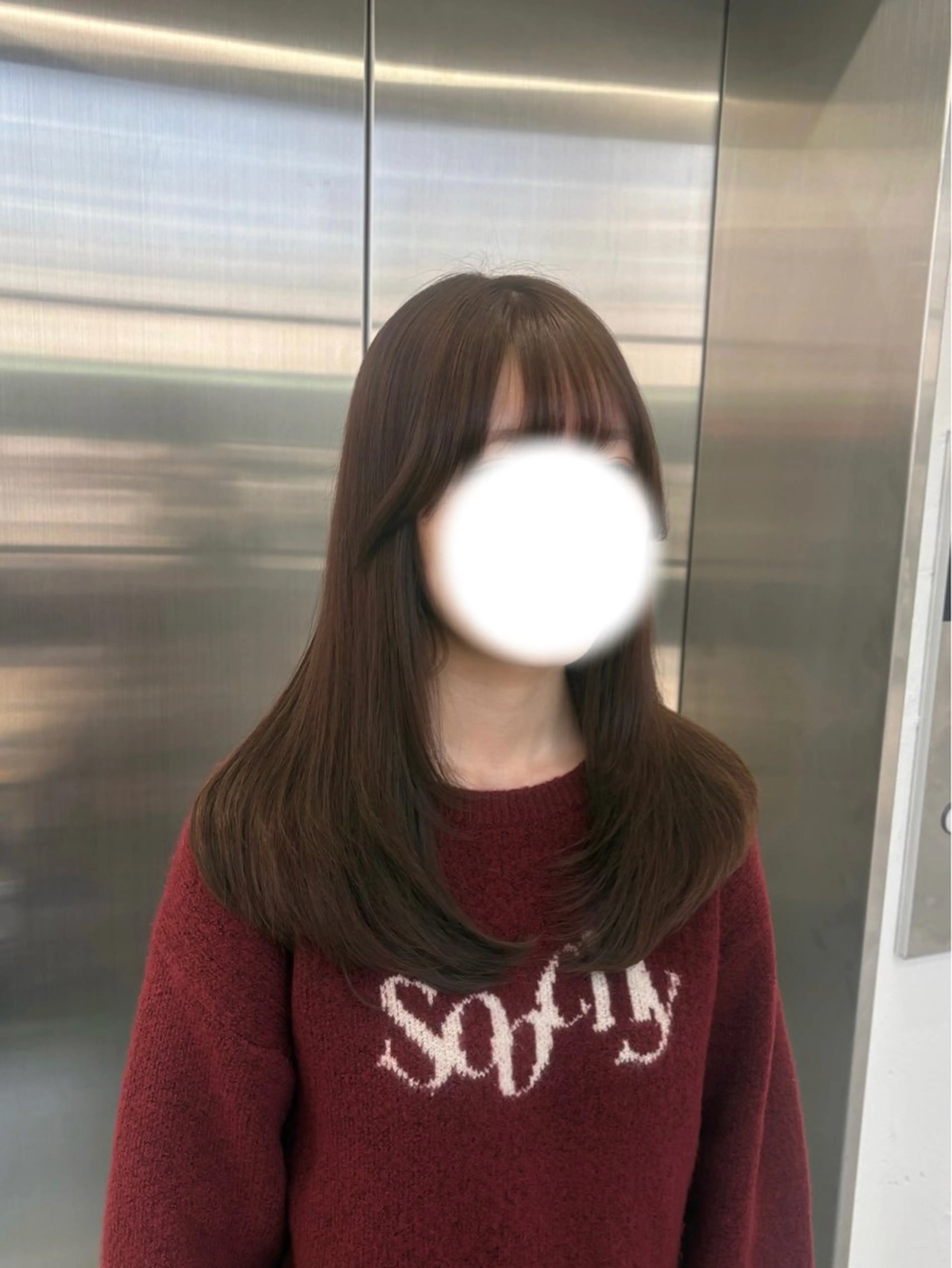 ロング カラー ベージュカラー オリーブベージュ カット ヘアカラー トリートメント 🌟ゆりあ🌟 JILLSTUDIOのヘアスタイル