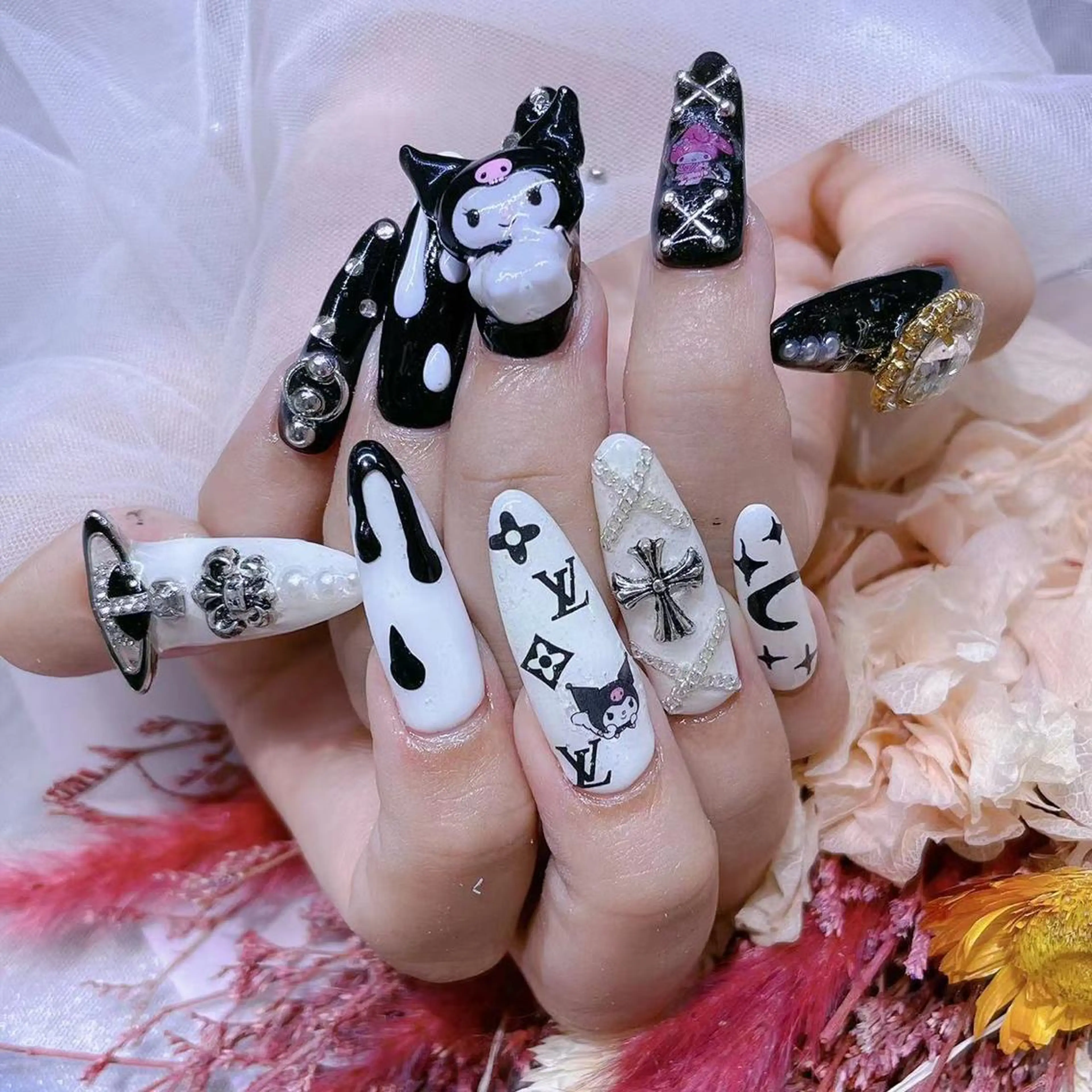 ネイル 長さだし専門店 M2　rikaのネイルデザイン