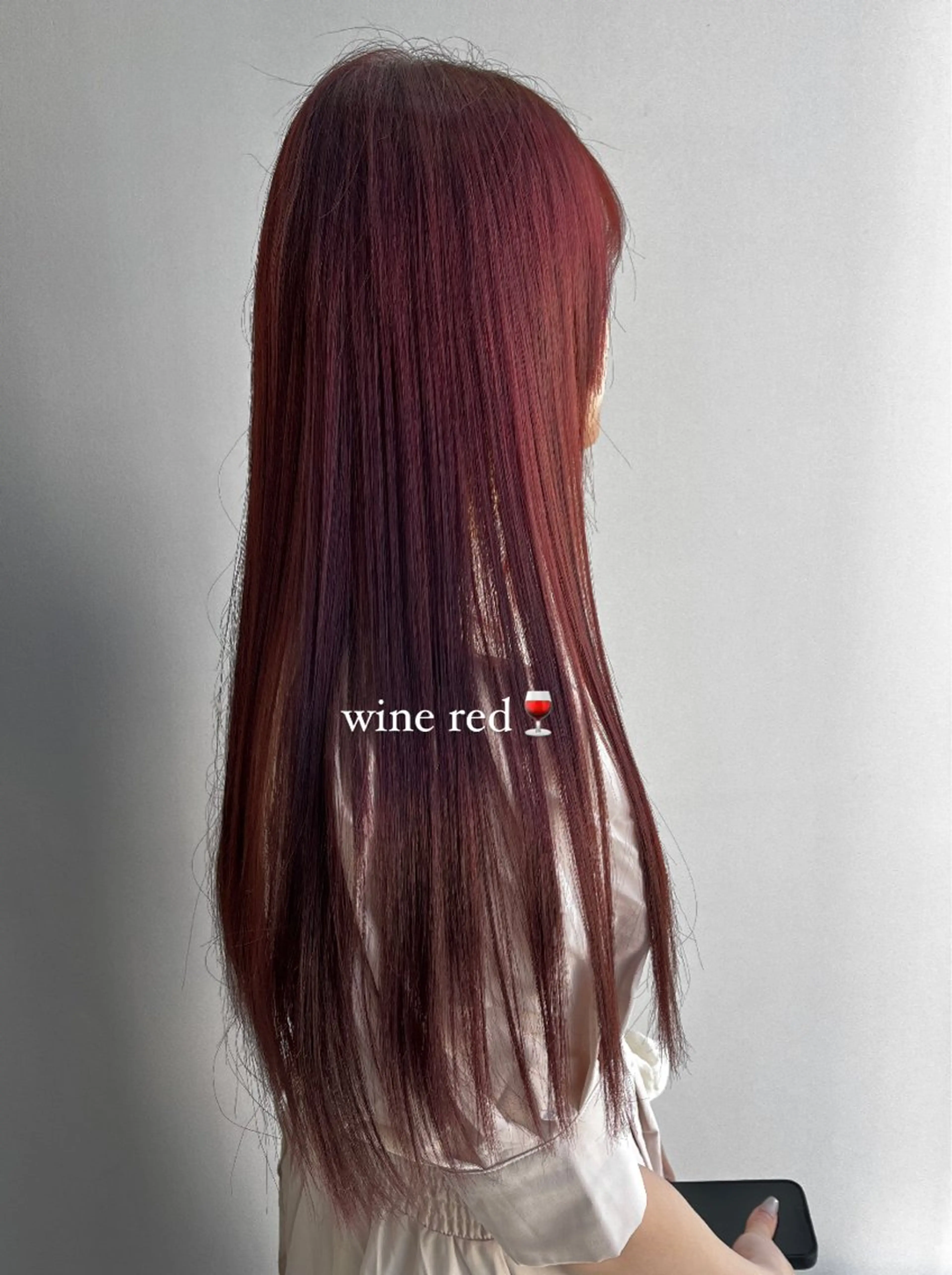 ロング カラー ヘアアレンジ ブリーチ ブリーチなしカラー レッドカラー カット ヘアカラー トリートメント 🥀暖色韓国ヘア💕 保科侑花のヘアスタイル