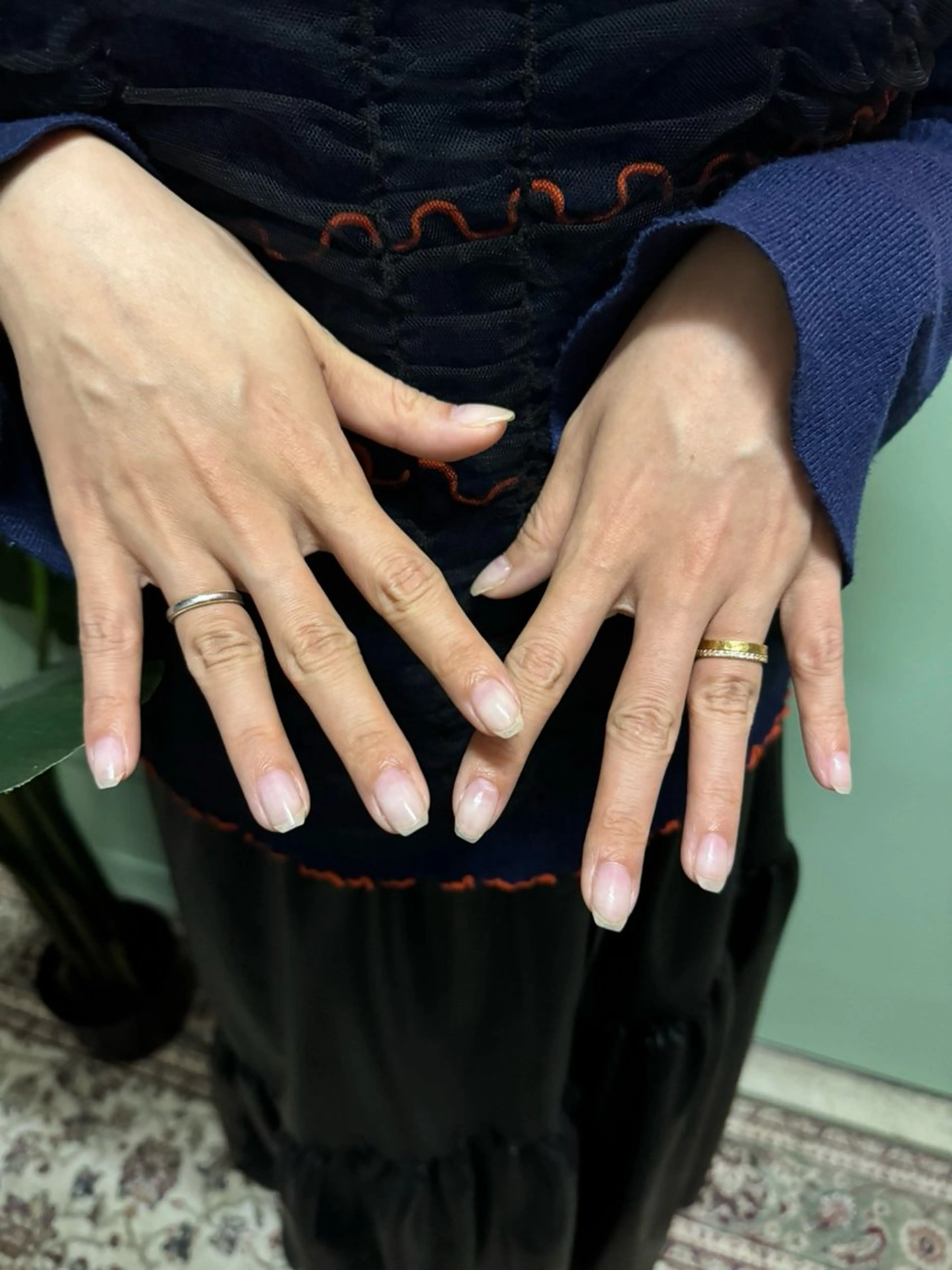 ネイル クリアネイル ジェルネイル メンズネイル 〖IEN〗Soura (ソウラ/想来)のネイルデザイン