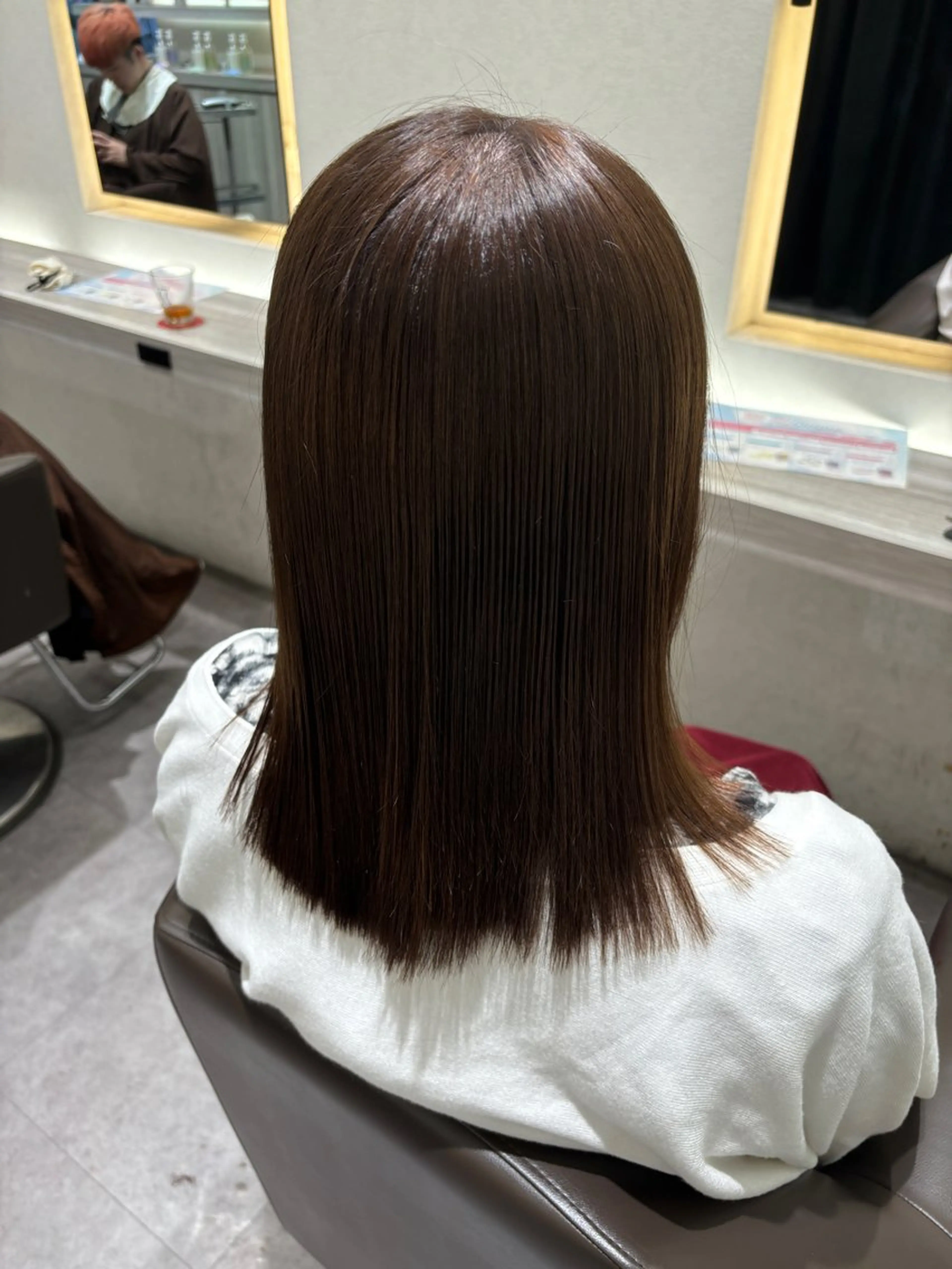 【minimo限定クーポン】 縮毛矯正＋前処理トリーメント＋毛先調整カット 16000→9000の写真