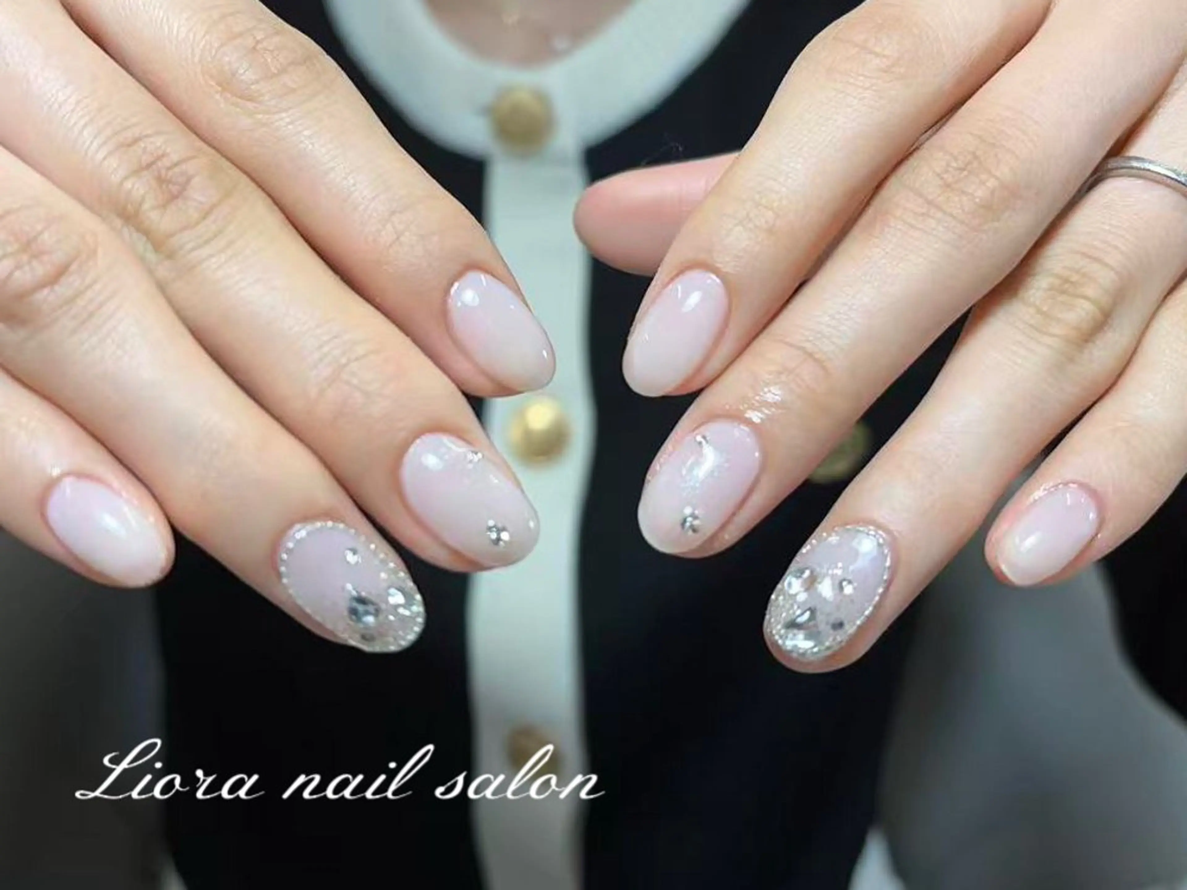 ネイル チークネイル フットネイル フレンチネイル ジェルネイル ガーリー ハンドネイル Liora nail スカルプ専門店のネイルデザイン