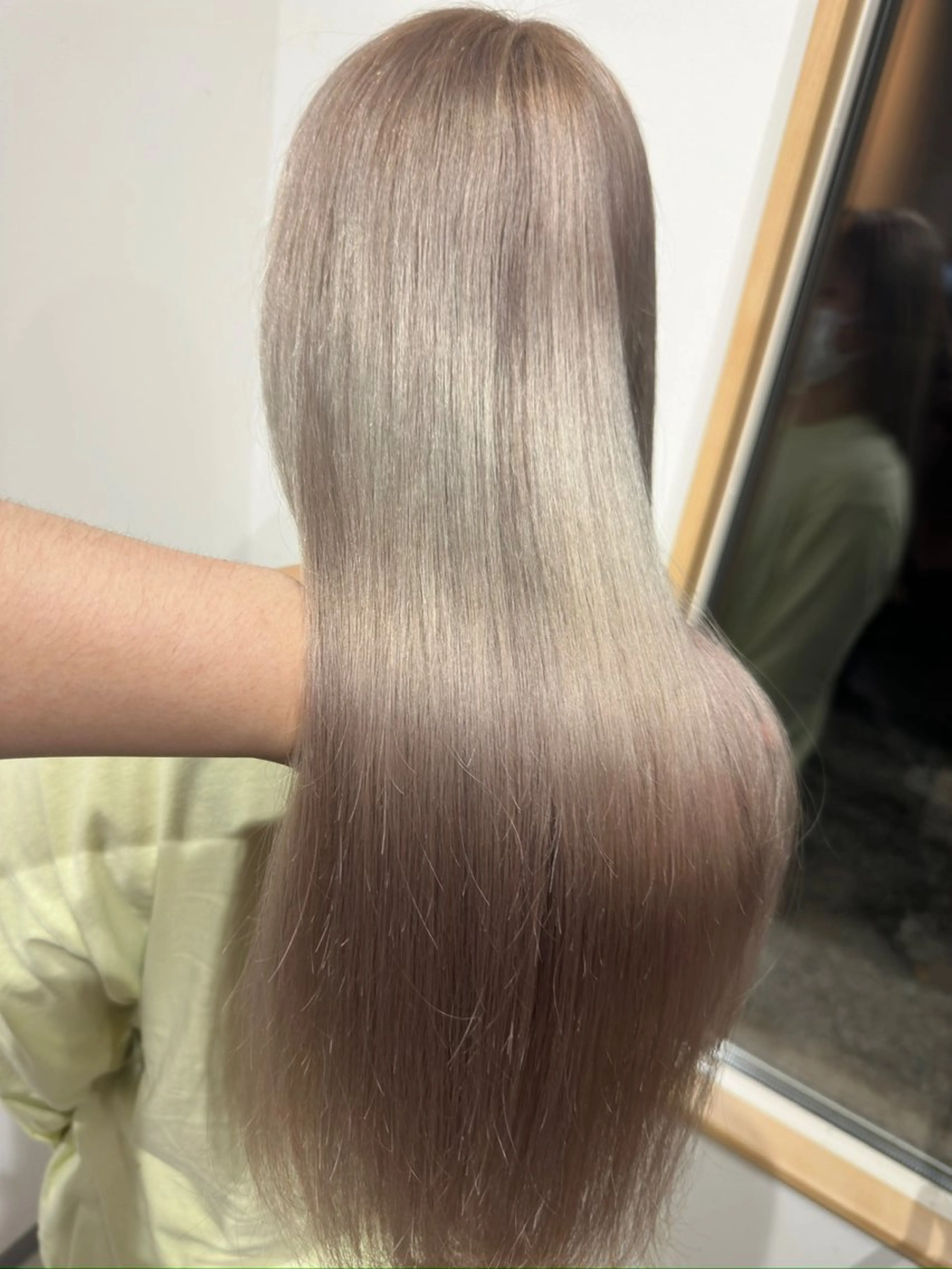 ロング カラー 透明感カラー🫧 🍒久留米美容室のヘアスタイル