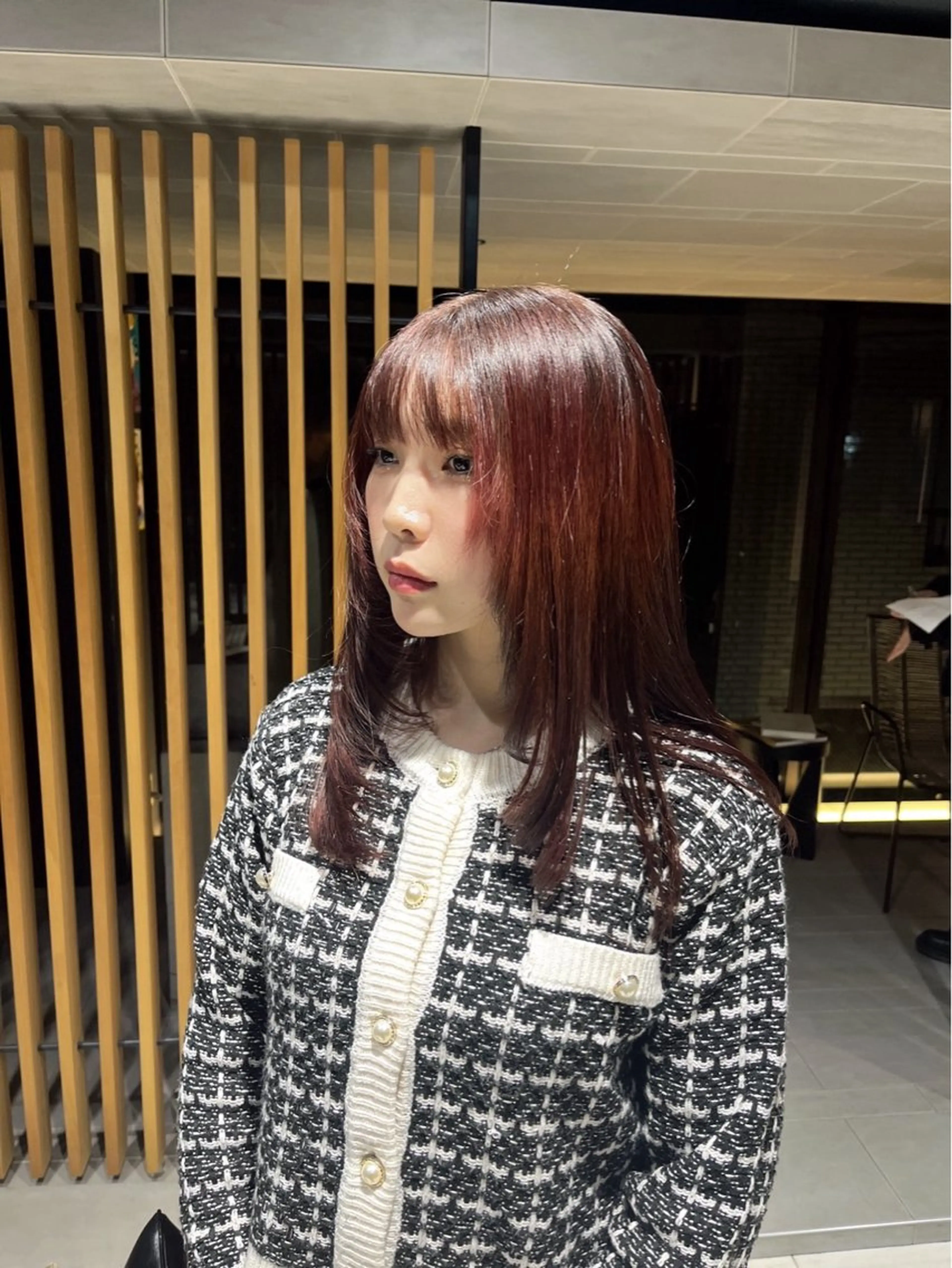 ロングカット+カラー+Aujua1stepトリートメント!の写真