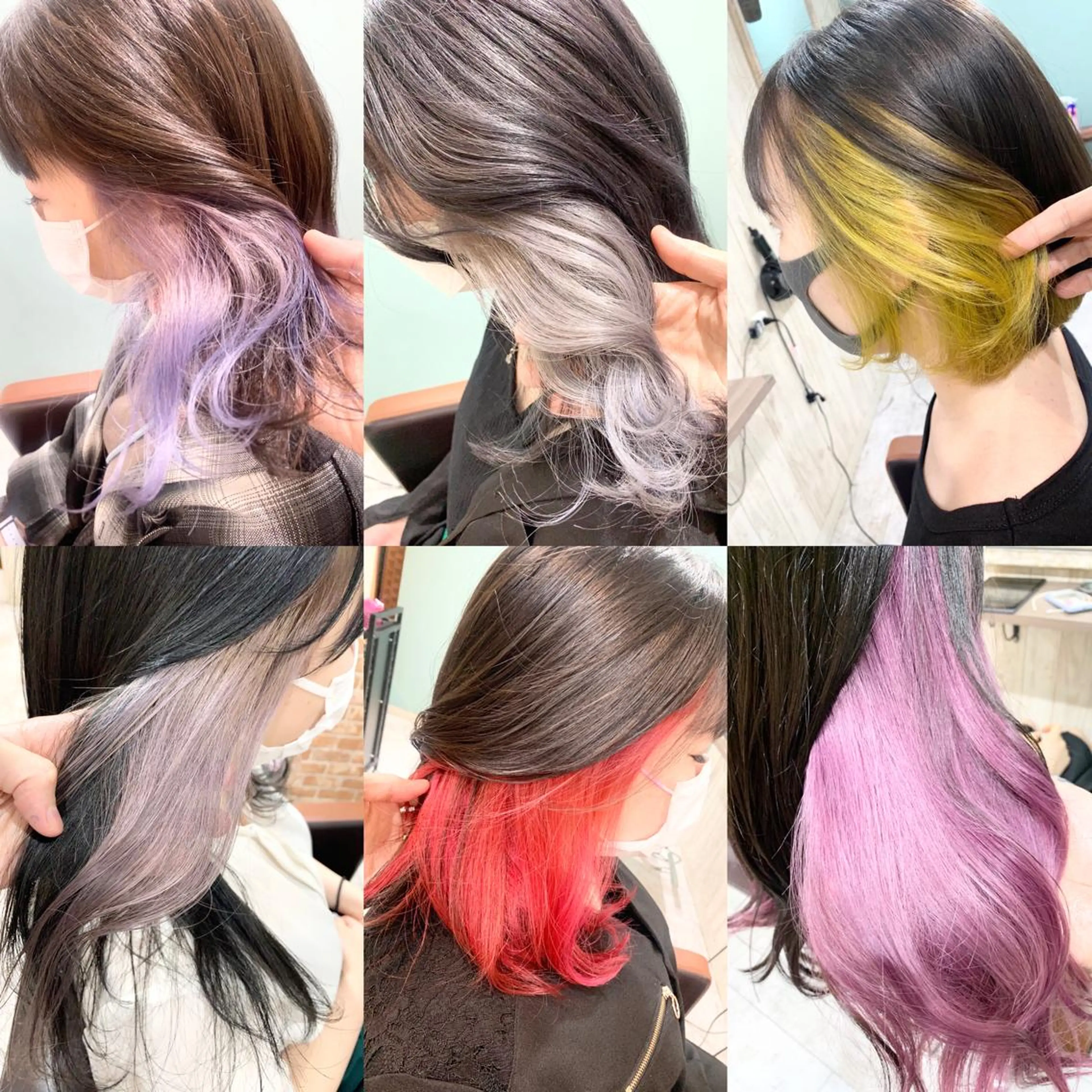 セミロング ヘアカラー 志木駅1分☆髪質改善 ミニモ限定特別割引✨のヘアスタイル