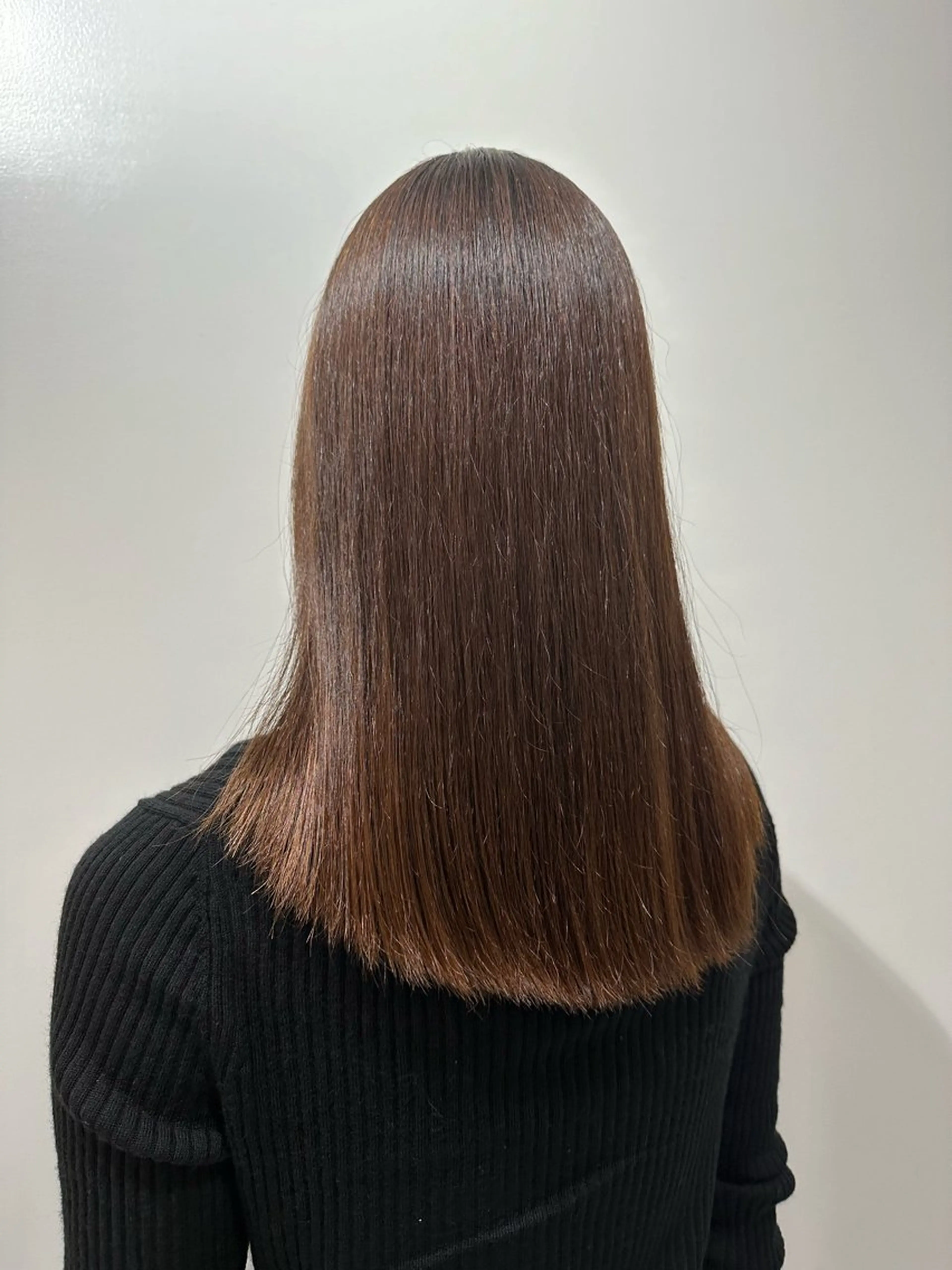ロング 酸性ストレート 縮毛矯正 酸性ストレート/艶髪 /縮毛/sara❄️のヘアスタイル