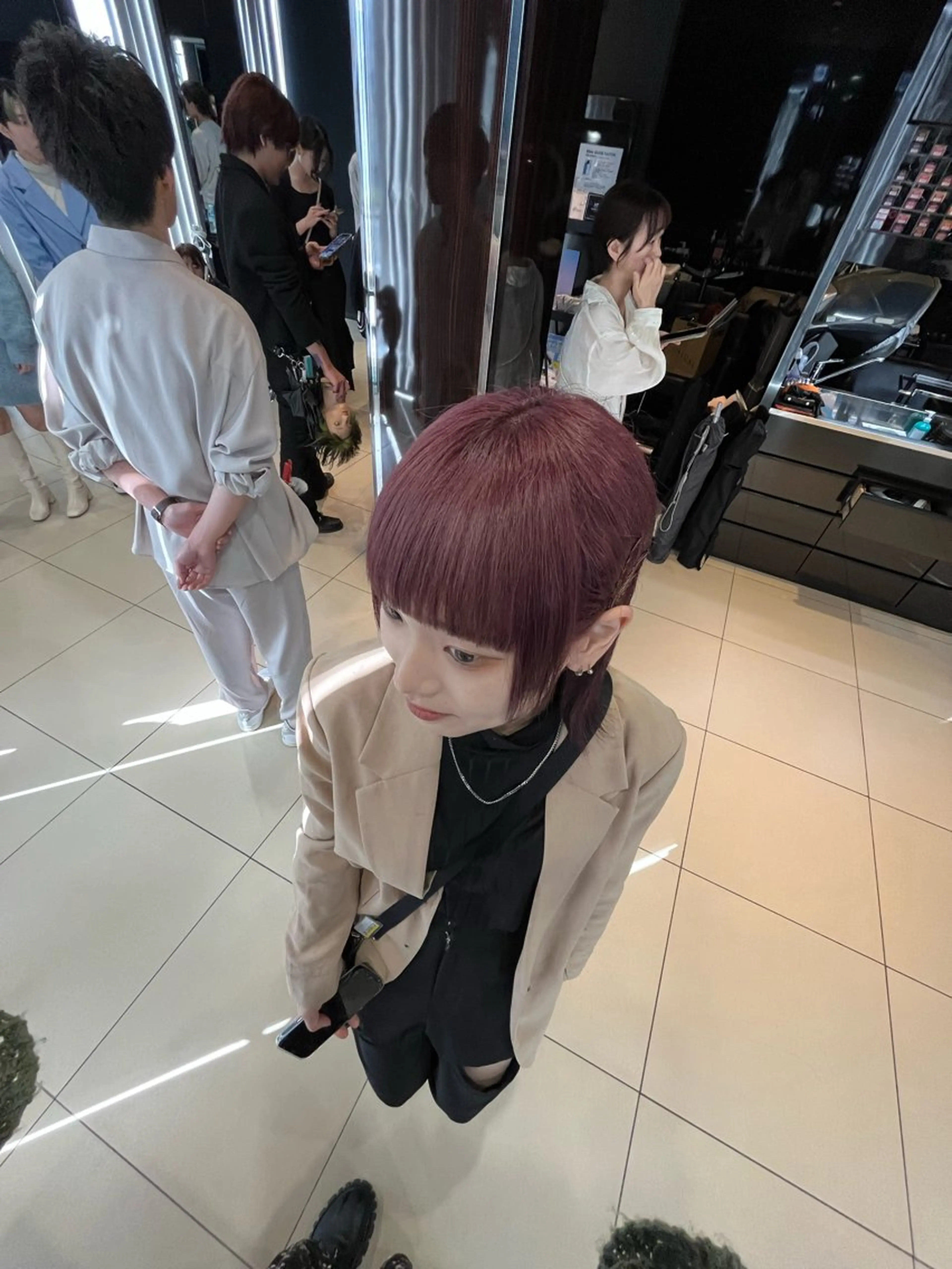 ミディアム カラー ヘアアレンジ 8HAIR / MAYUのヘアスタイル