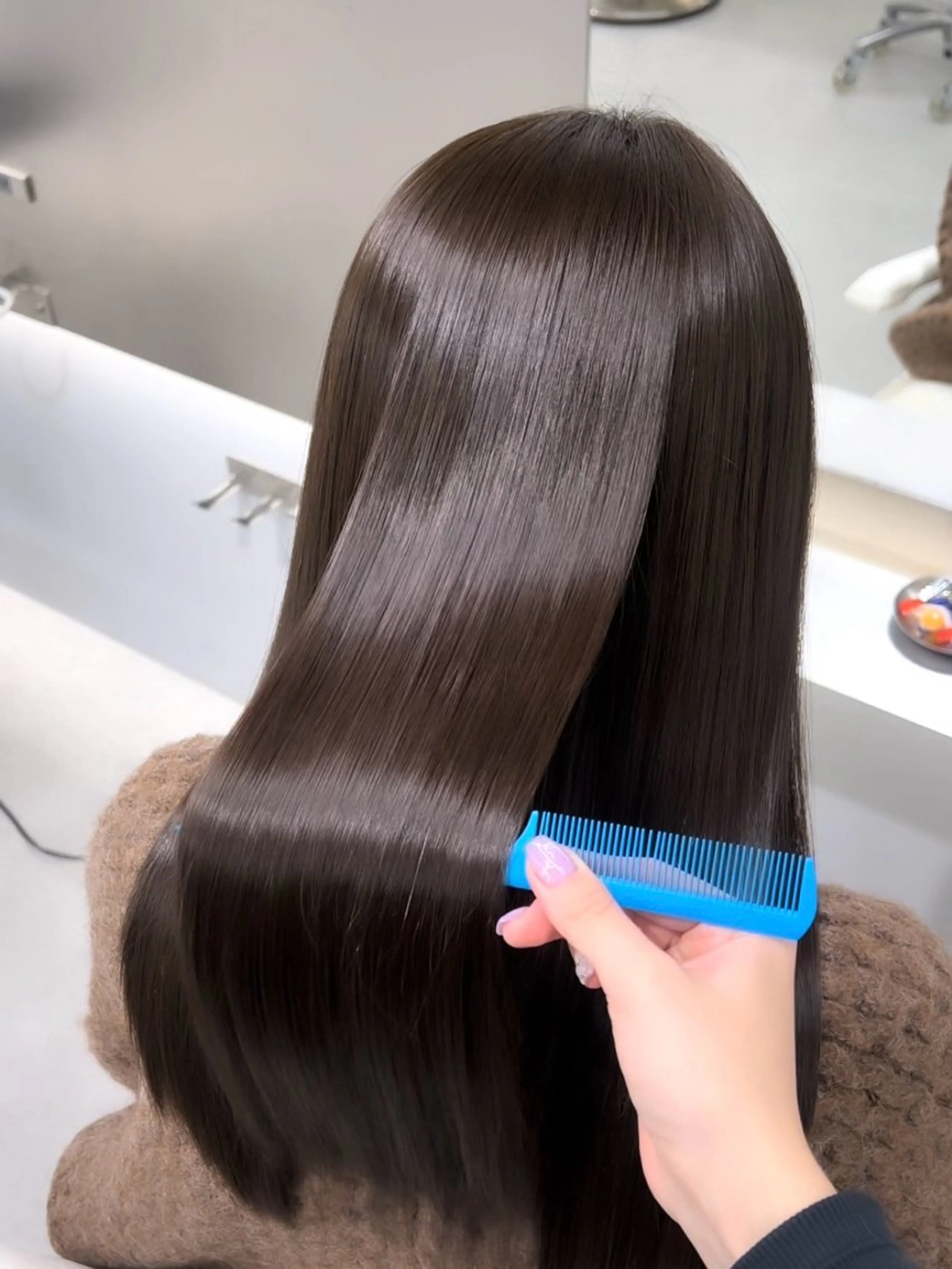 ロング 髪質改善 トリートメント カット ヘアカラー トリートメント ゆのん / スタイリストのヘアスタイル