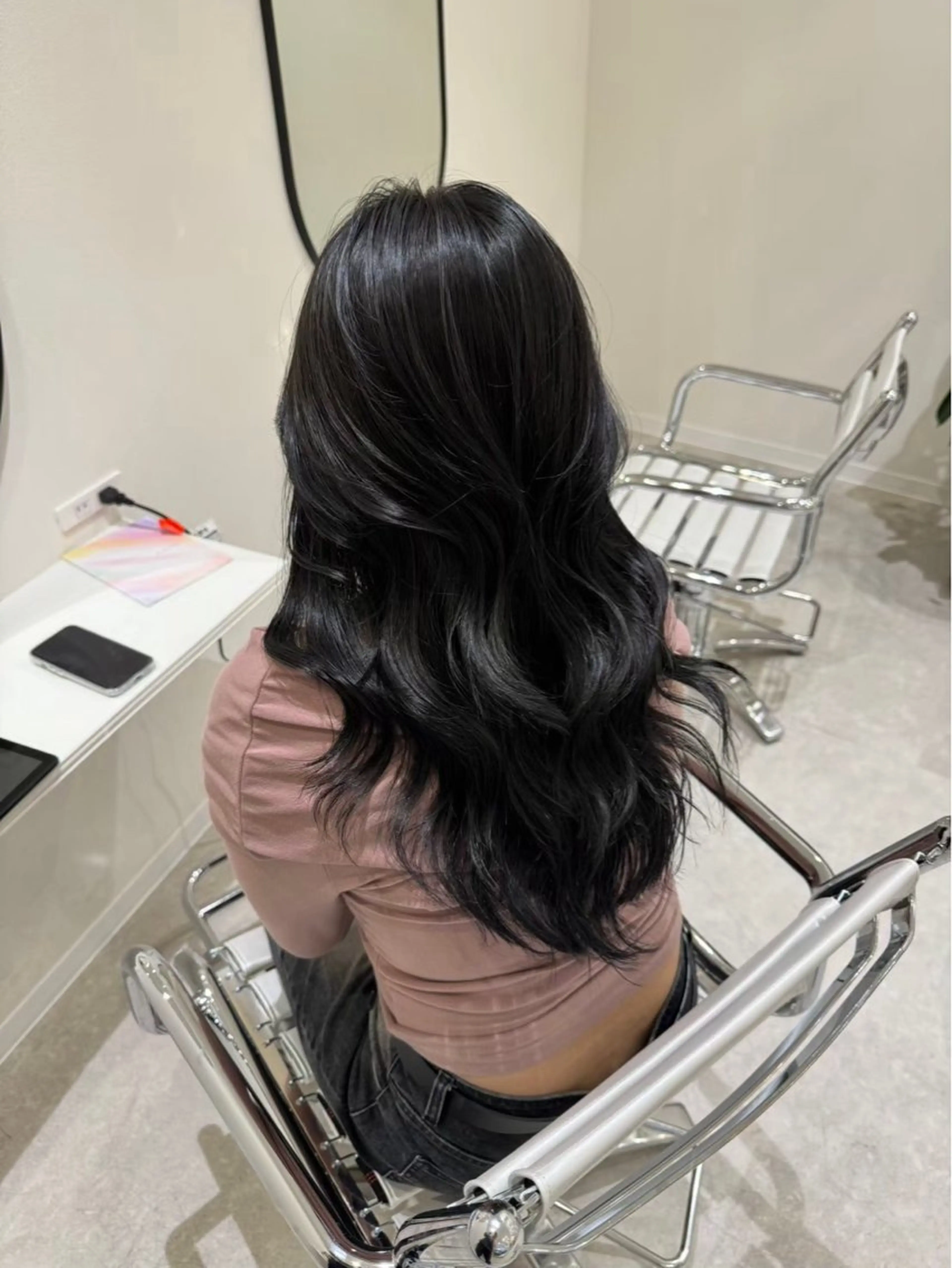 ロング カット ヘアカラー トリートメント ボブ/パーマ/レイ ヤー/新宿/KOKIのヘアスタイル