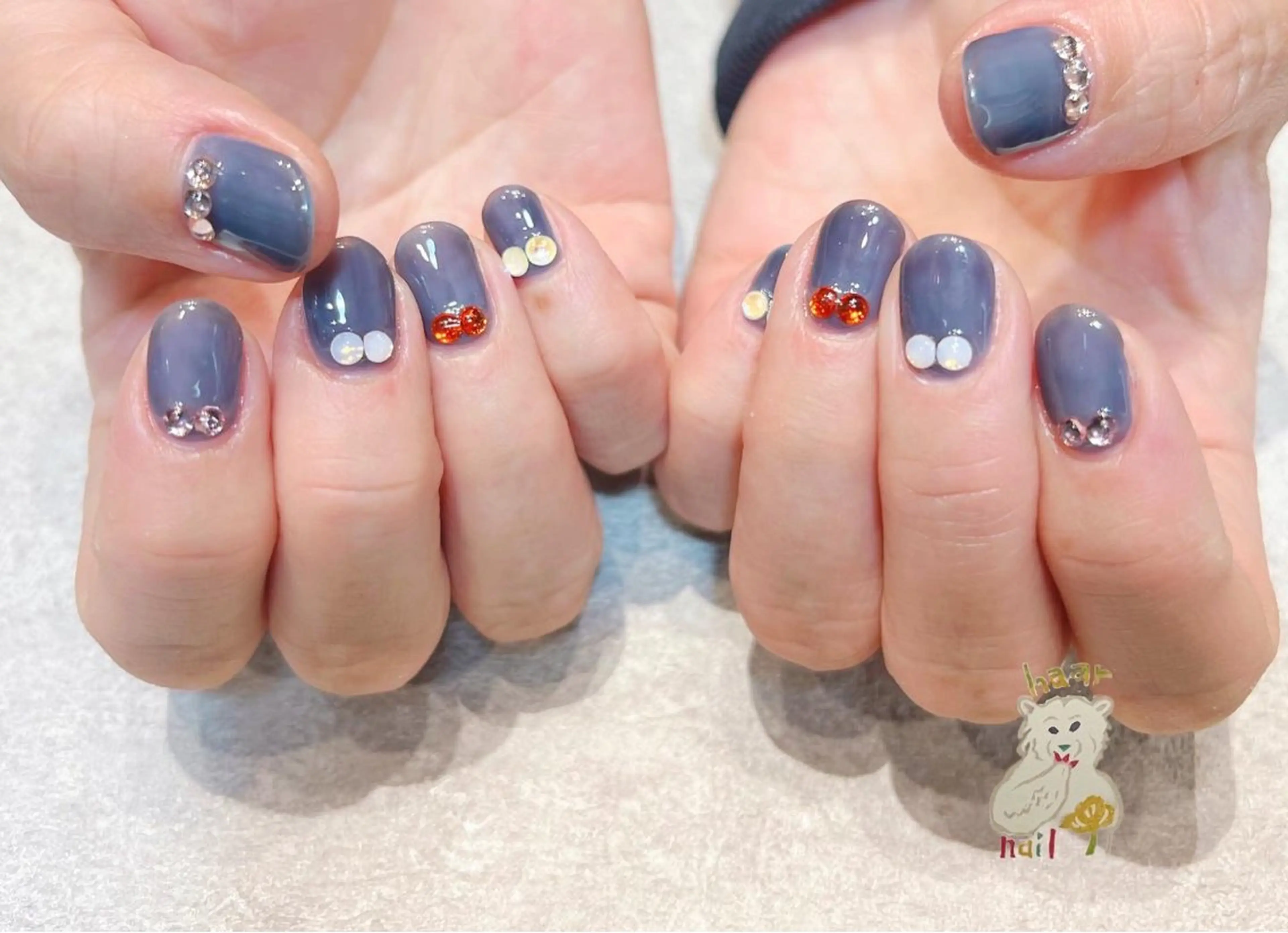 ネイル ハンドネイル 深田 加代のネイルデザイン