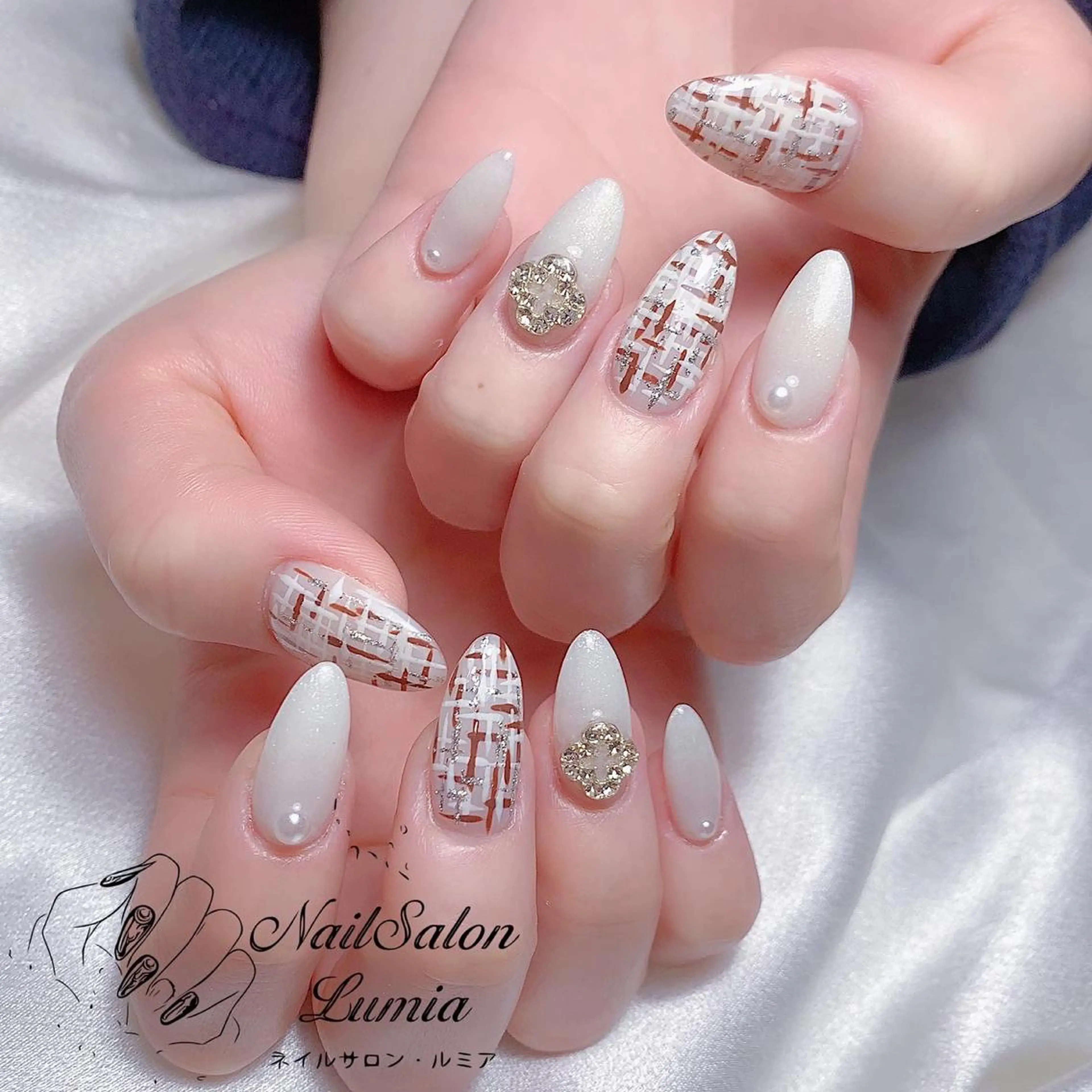 ネイル ハンドネイル ネイルサロン ルミア Lumia 店長のネイルデザイン