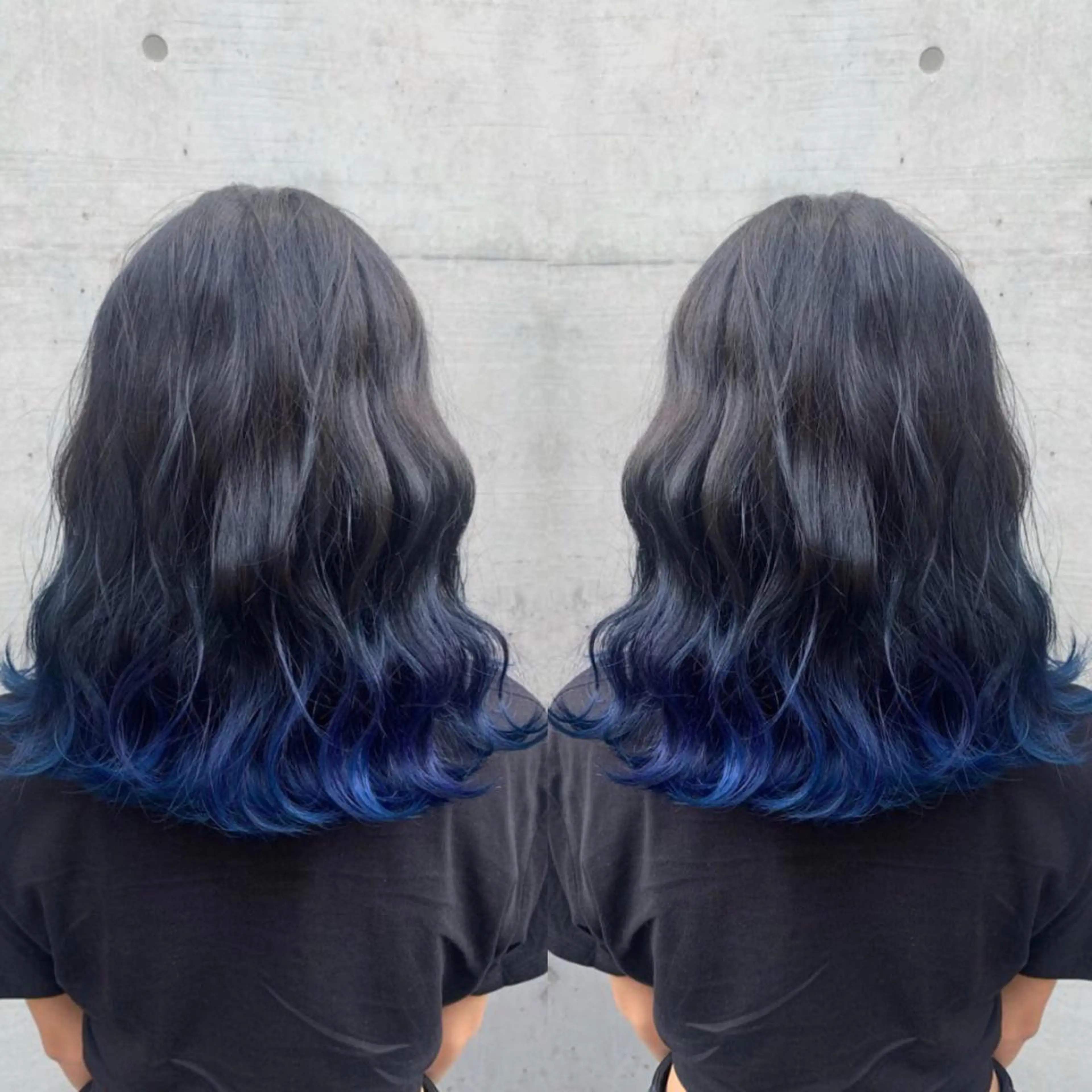 ミディアム カラー 髪質改善/縮毛矯正 芹沢のヘアスタイル