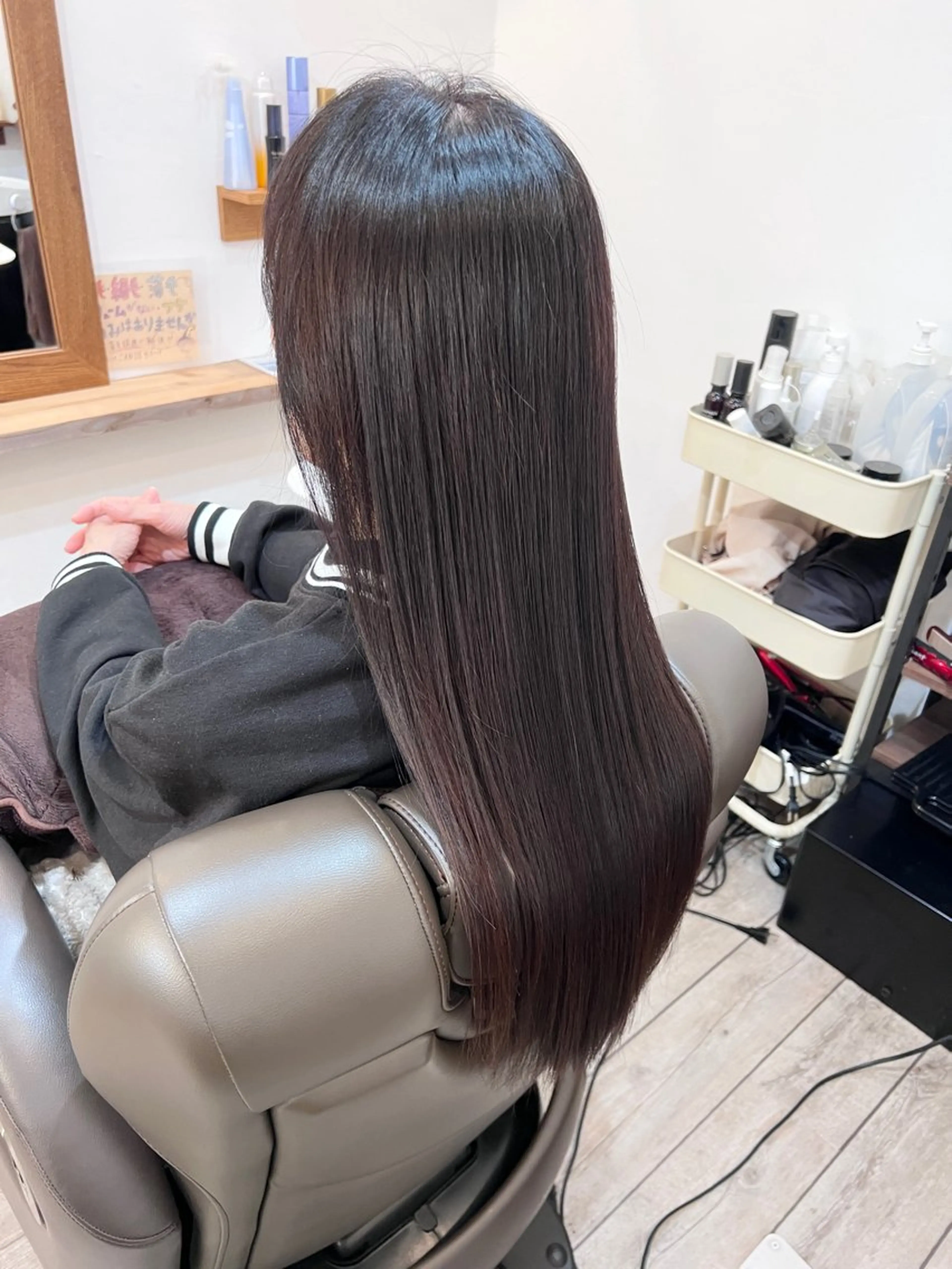 ロング カラー カット ヘアカラー トリートメント atelier RICOのヘアスタイル