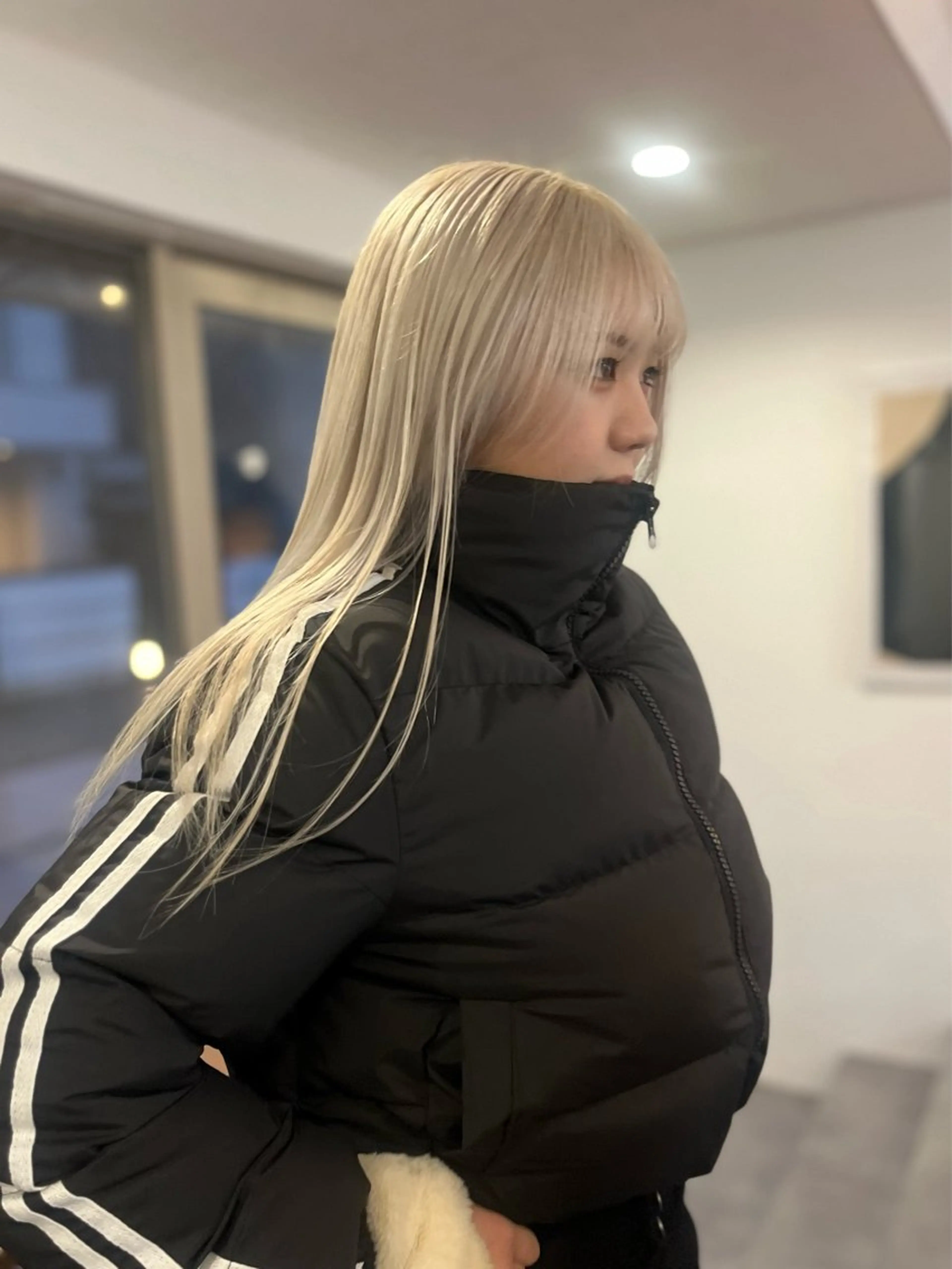 ロング ヘアカラー トリートメント 🟣niw SHUNNA🟣のヘアスタイル