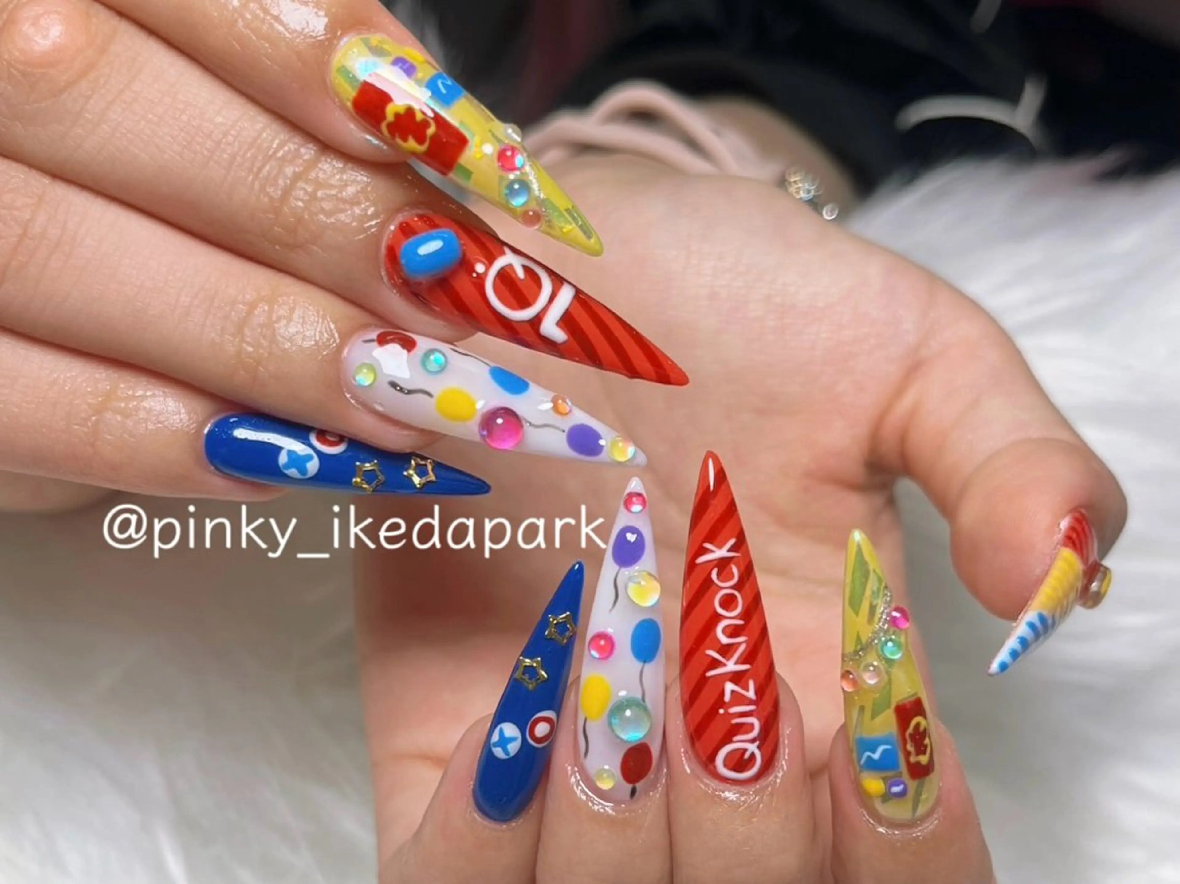 ネイル ハンドネイル ピンキー 池田公園店のネイルデザイン